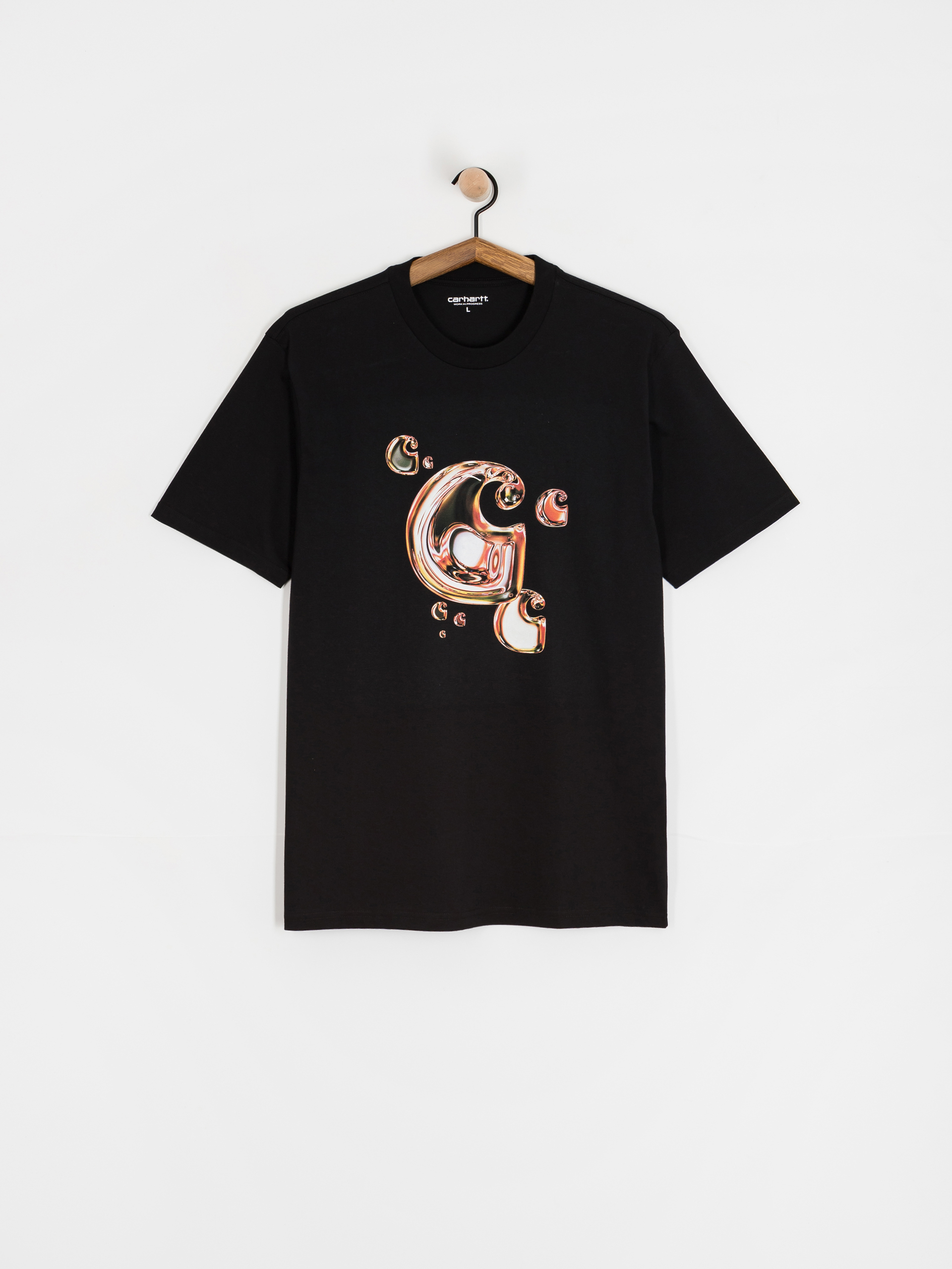 Triu010dko Carhartt WIP Solar Chrome C-Logo (black)