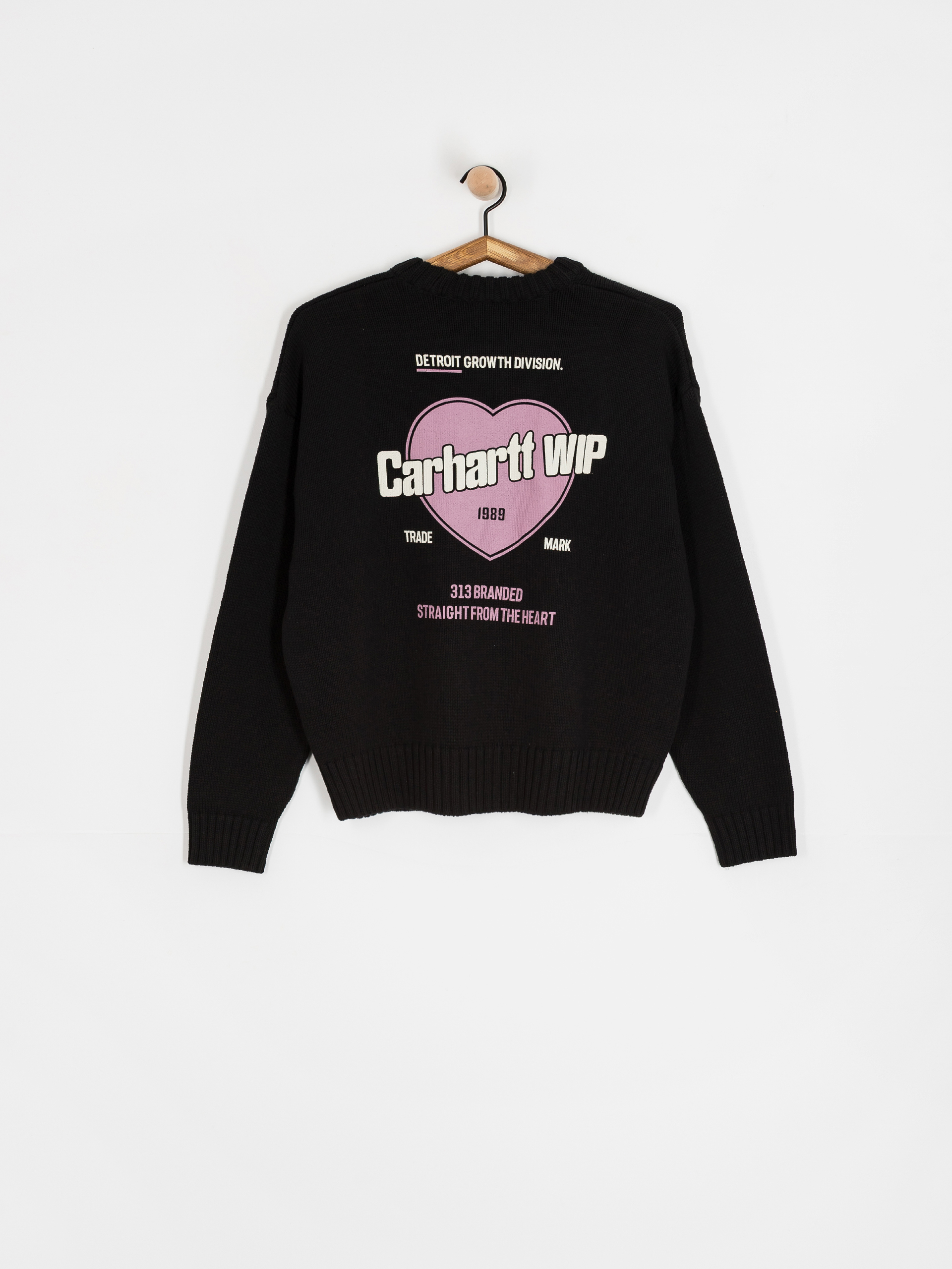 Svetr Carhartt WIP Growth Wmn (black)
