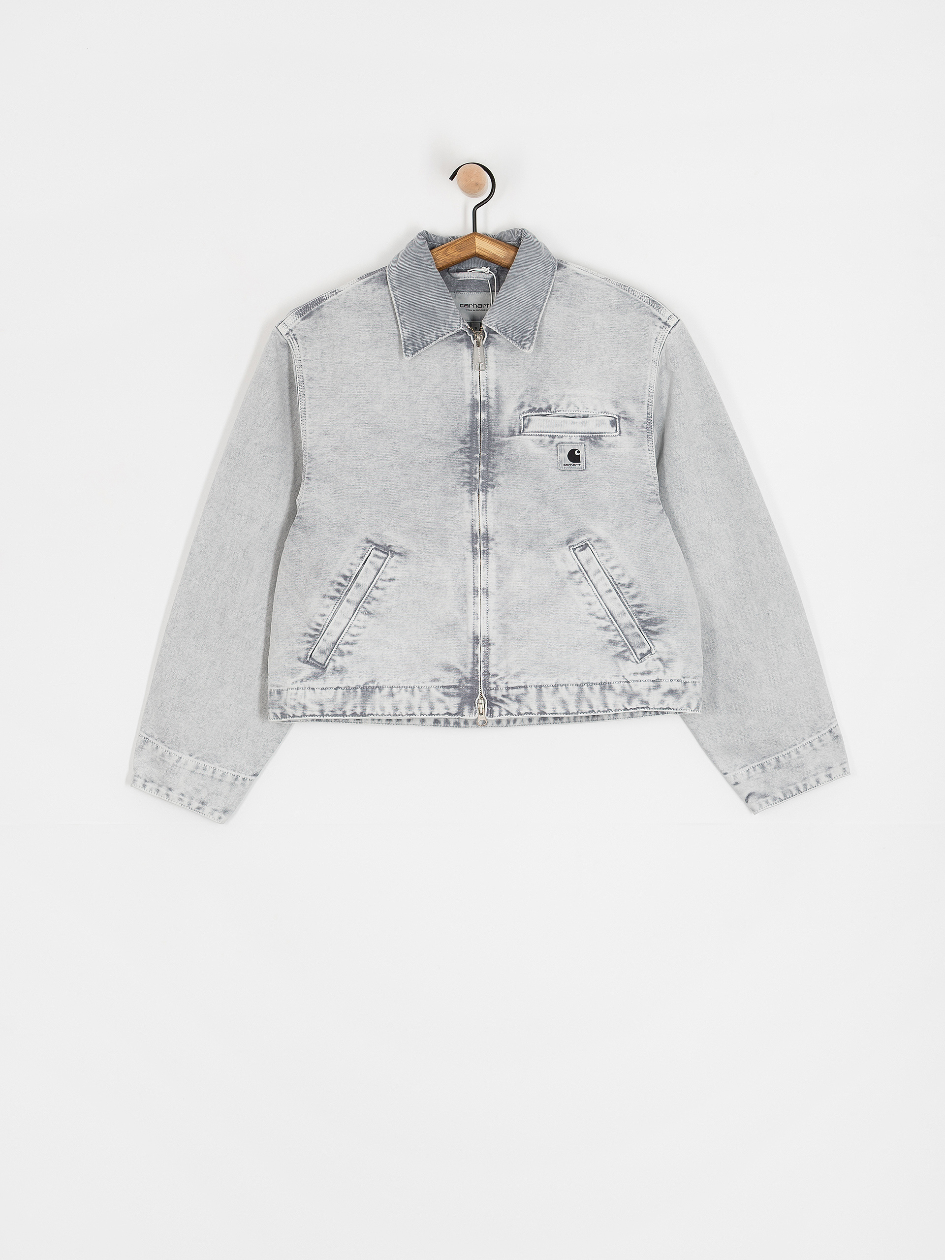 Bunda Carhartt WIP Emery Wmn (black/black/chalk wash)