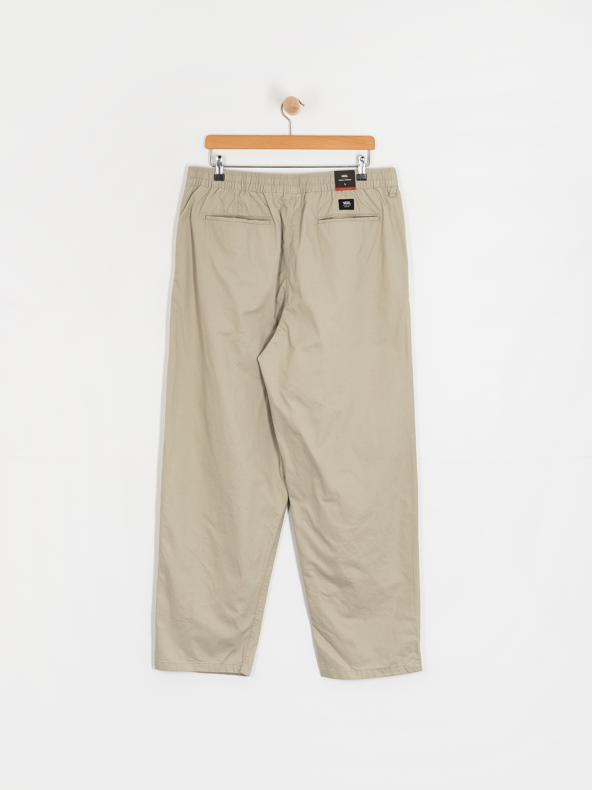 Kalhoty Vans Range Baggy Tapered Elastic Waist (london fog)