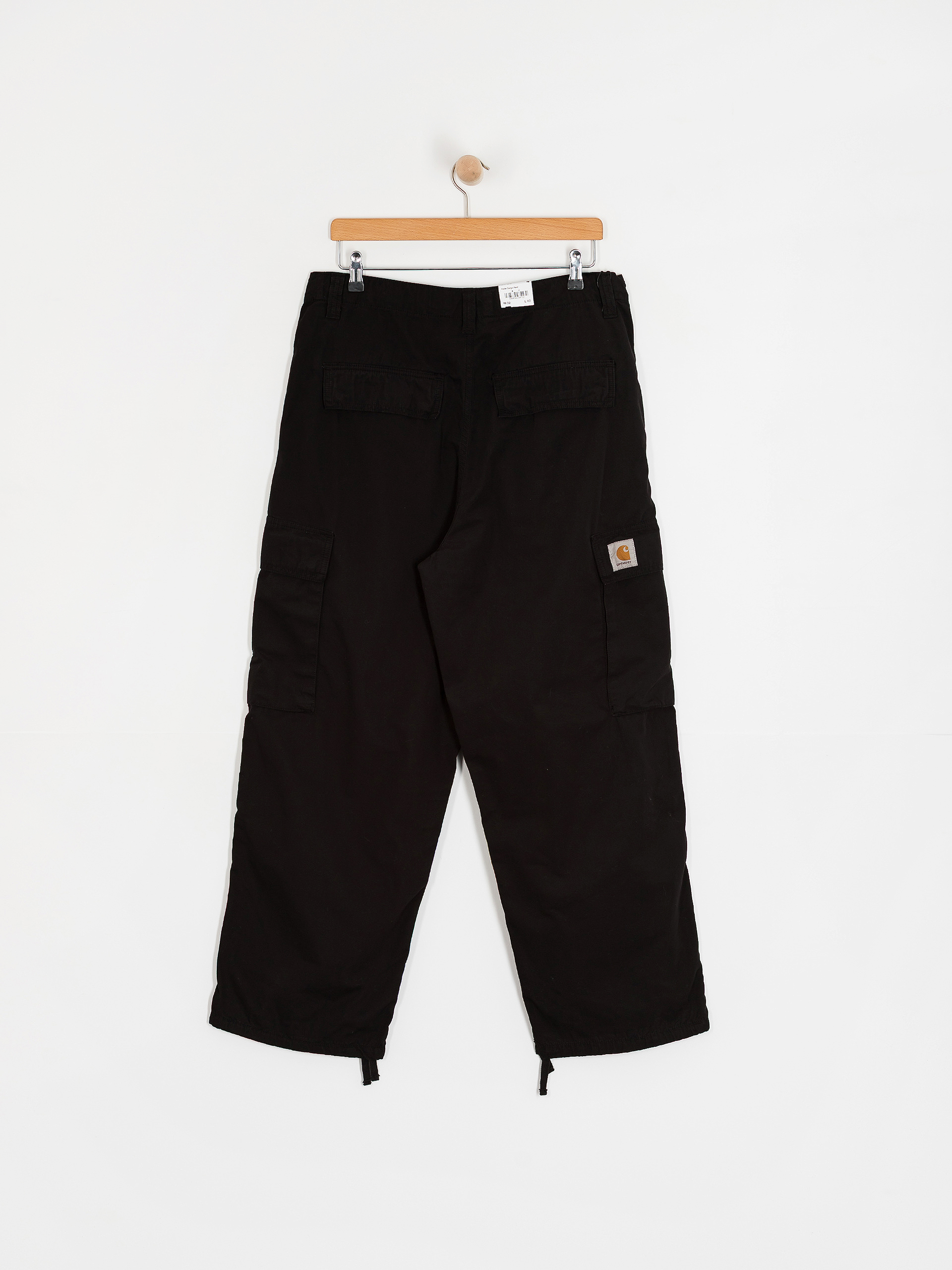 Kalhoty Carhartt WIP Kade Cargo (black/garment dyed)