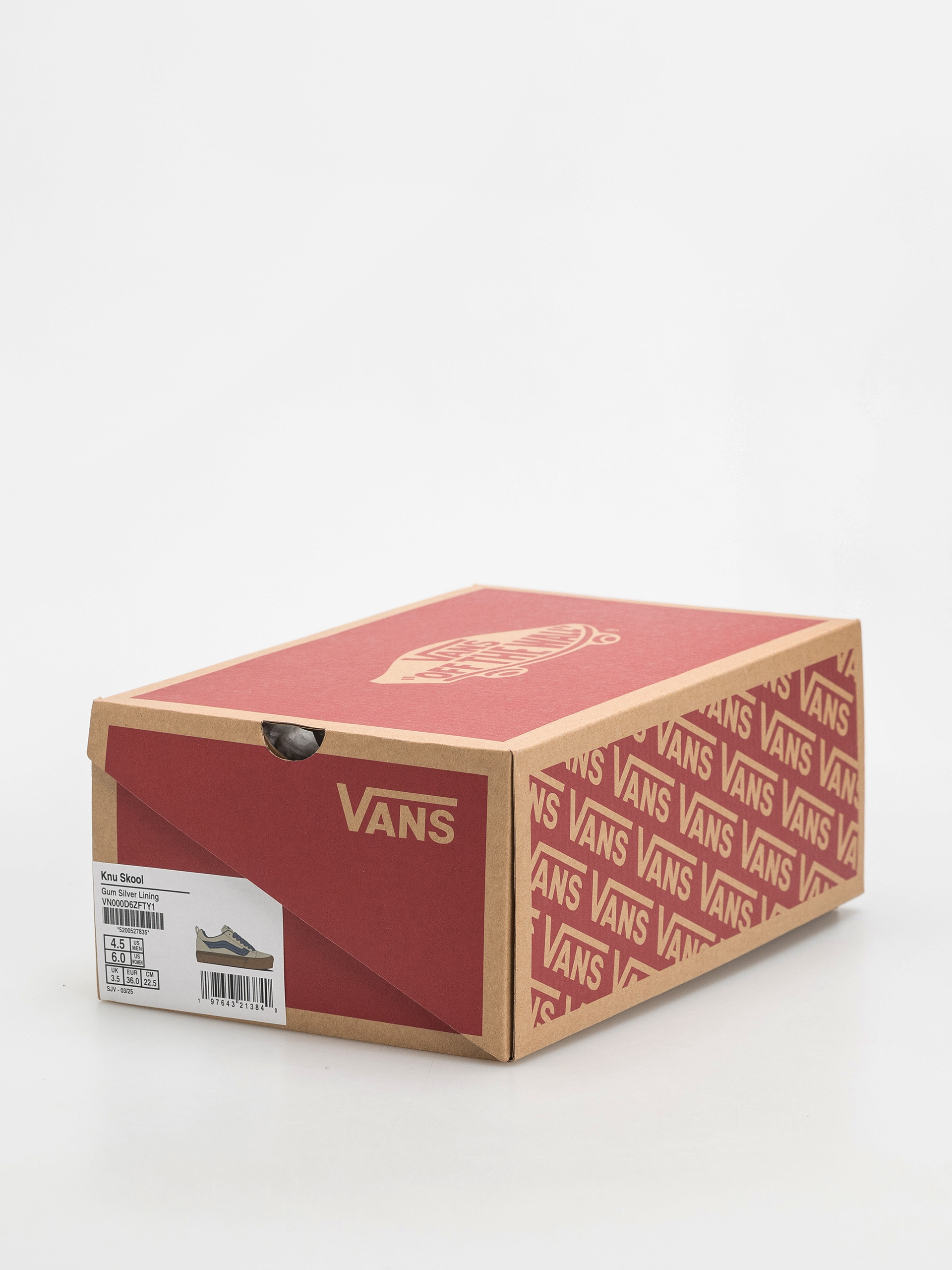 Boty Vans Knu Skool (gum silver lining)