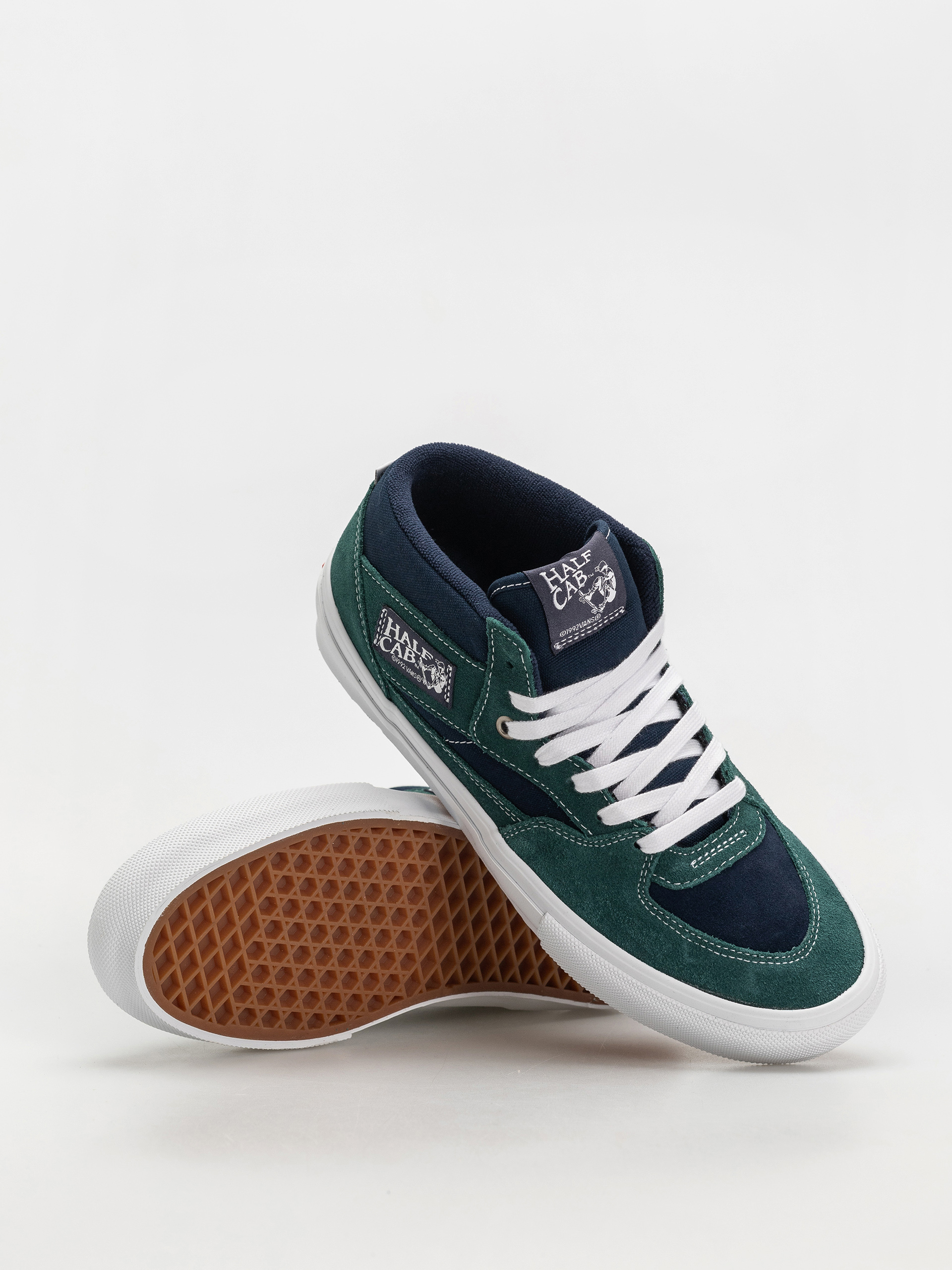 Boty Vans Skate Half Cab (tartan blue/green)
