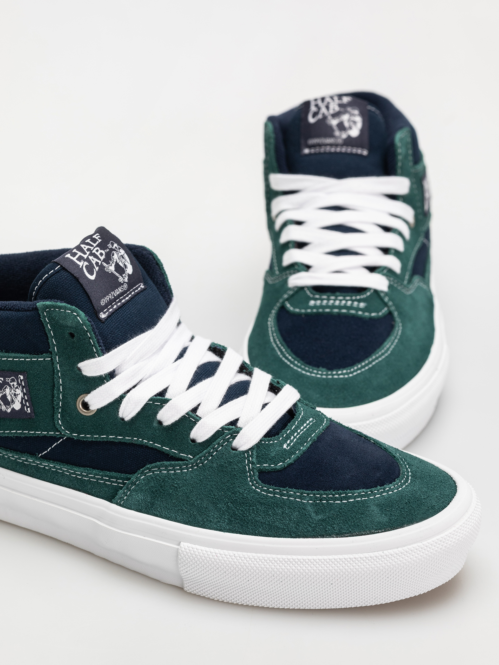 Boty Vans Skate Half Cab (tartan blue/green)