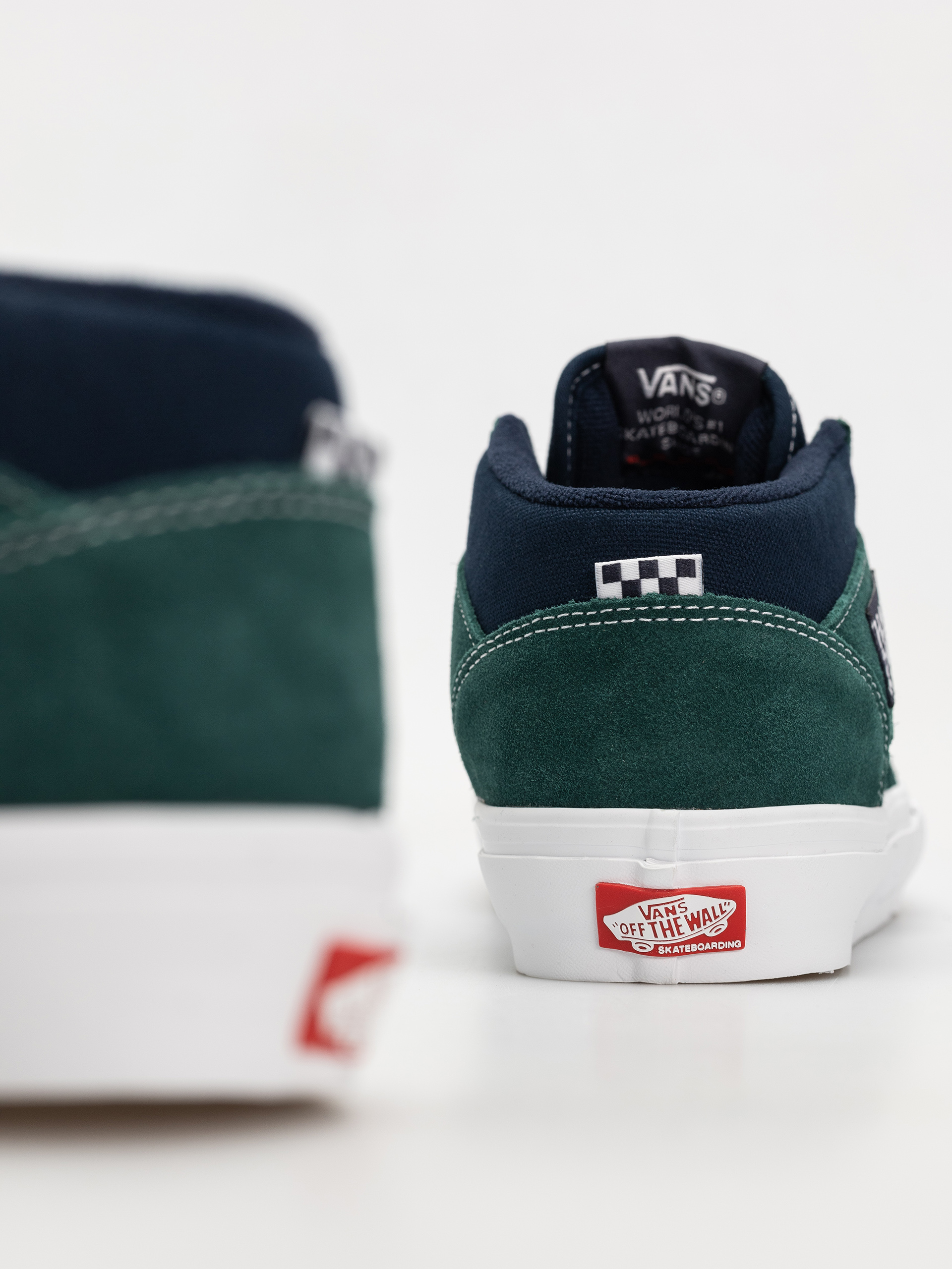 Boty Vans Skate Half Cab (tartan blue/green)