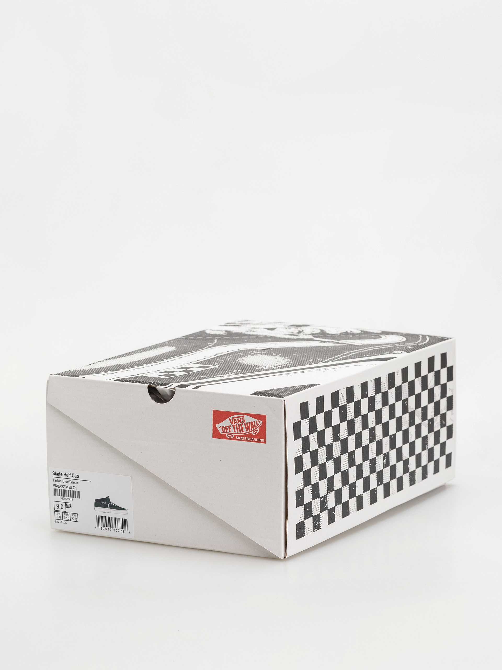 Boty Vans Skate Half Cab (tartan blue/green)