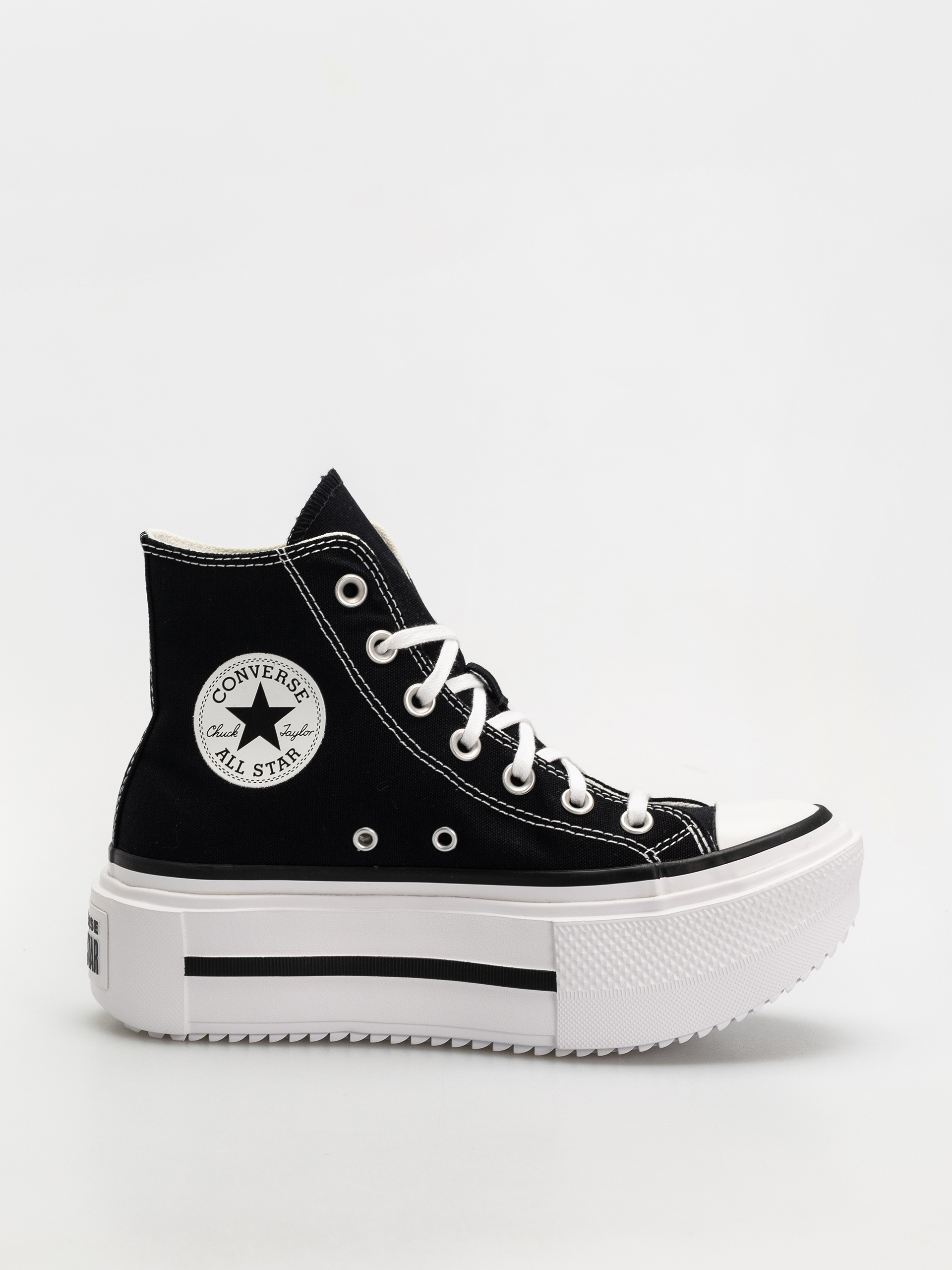 Tenisky Converse Chuck Taylor All Star Lift Double Stack Hi (black/white/black)