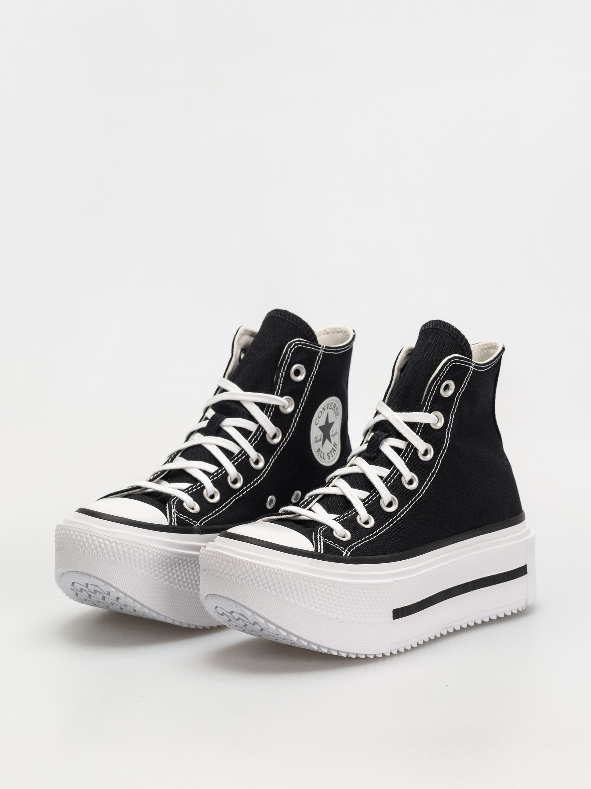 Tenisky Converse Chuck Taylor All Star Lift Double Stack Hi (black/white/black)