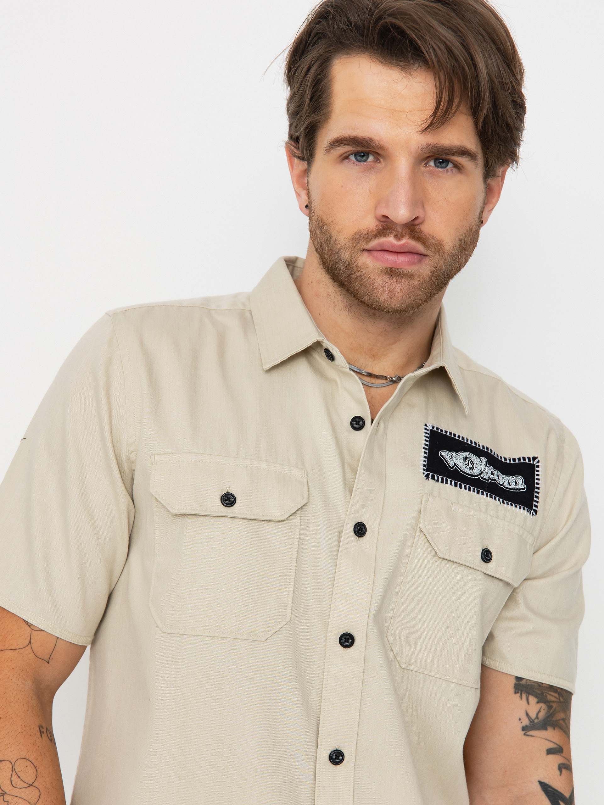 Košile Volcom Volcom Ent (pale khaki)