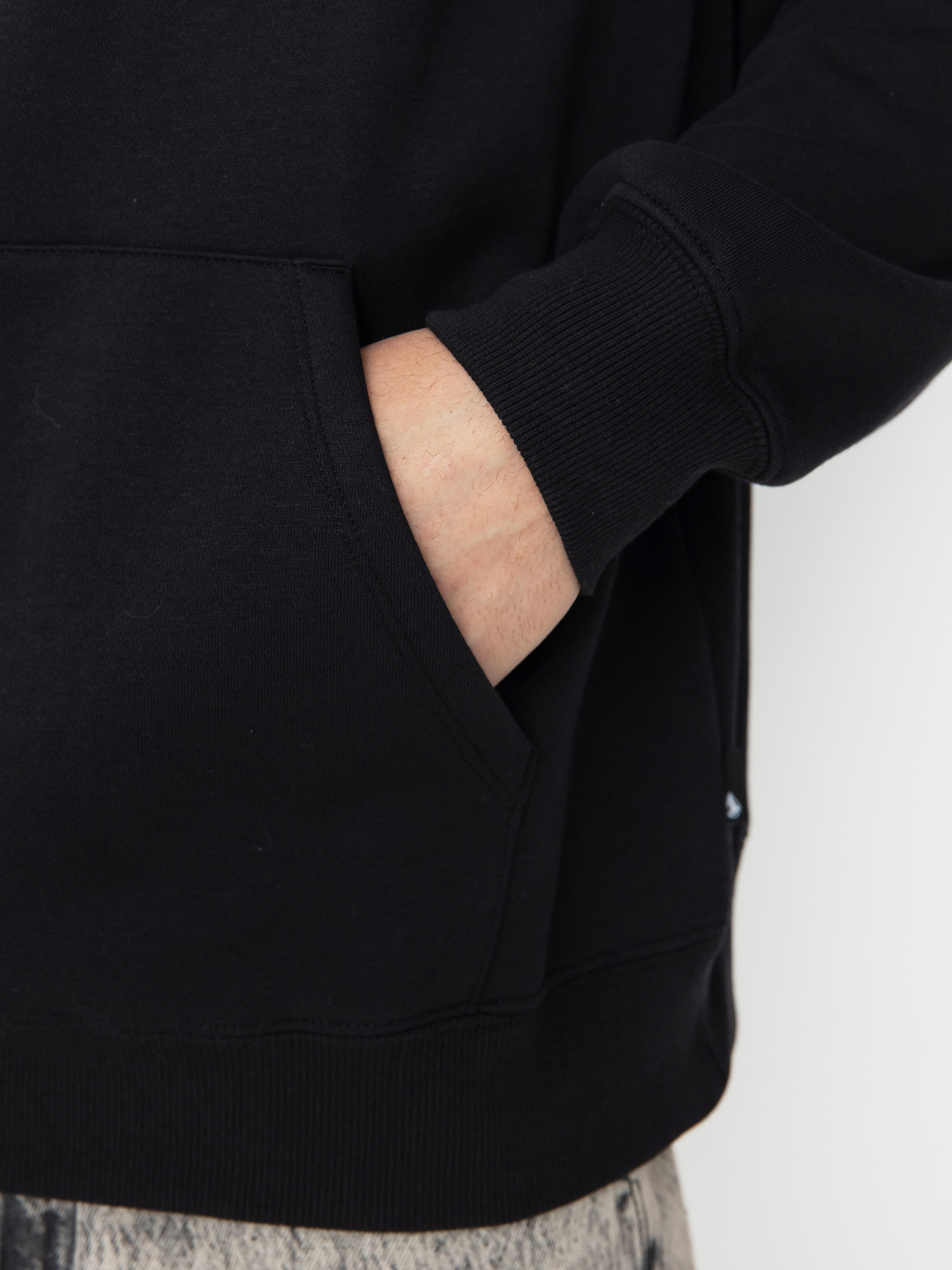 Mikina s kapucí Volcom Noder HD (black)