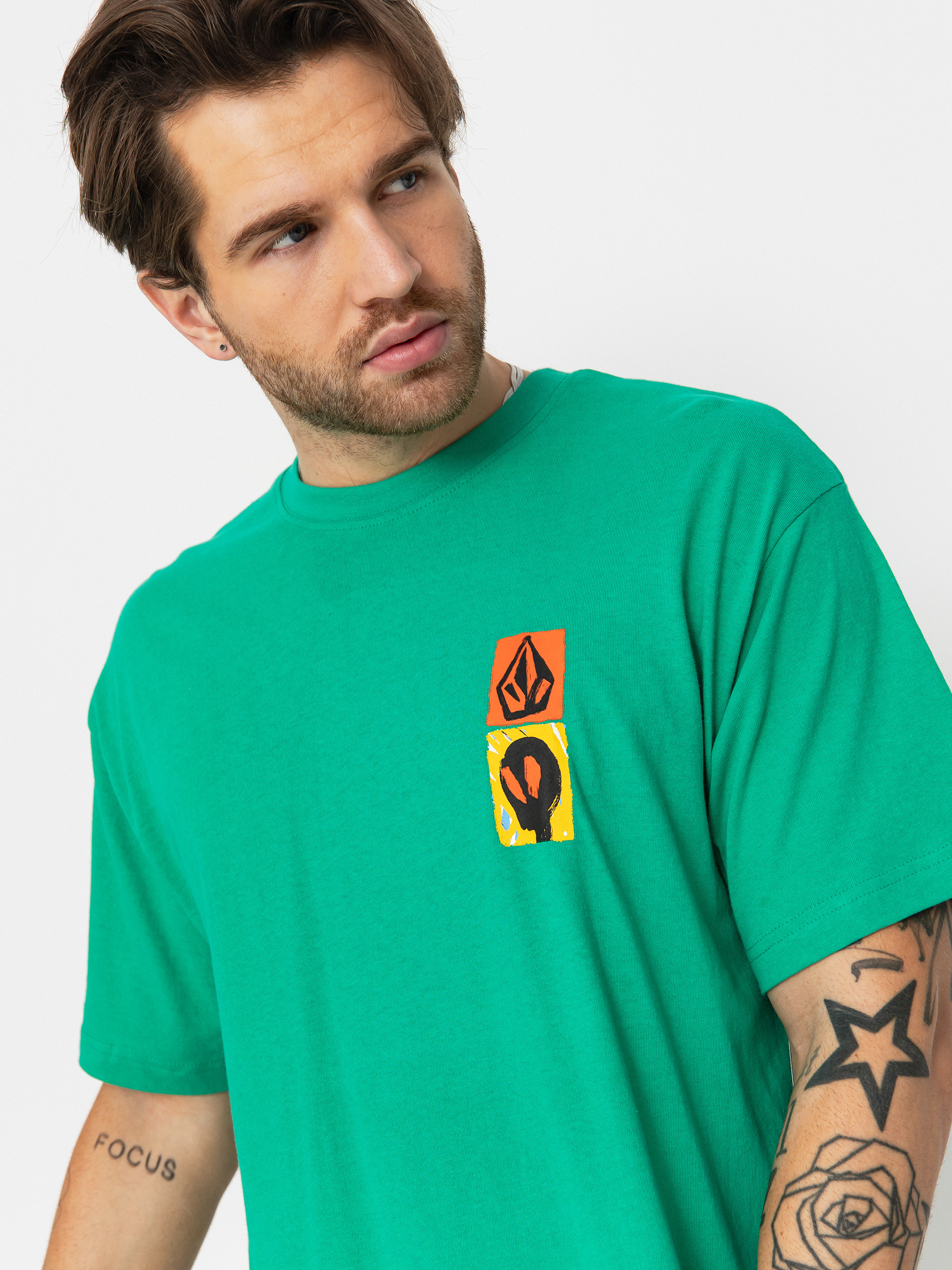 Tričko Volcom Gonyvaders Lse (mint)