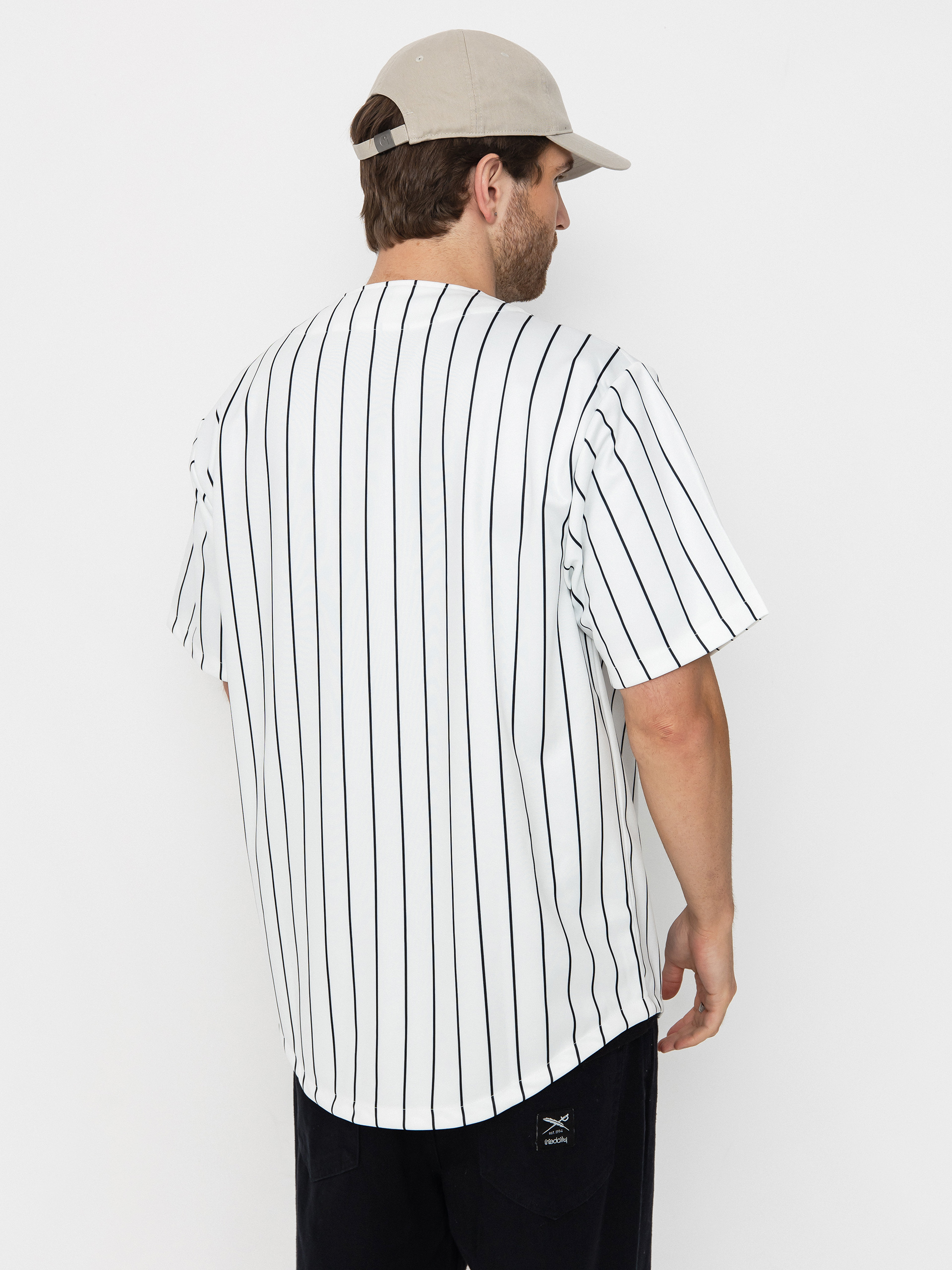 Tričko DC Slugger Jersey (white pinstripe)