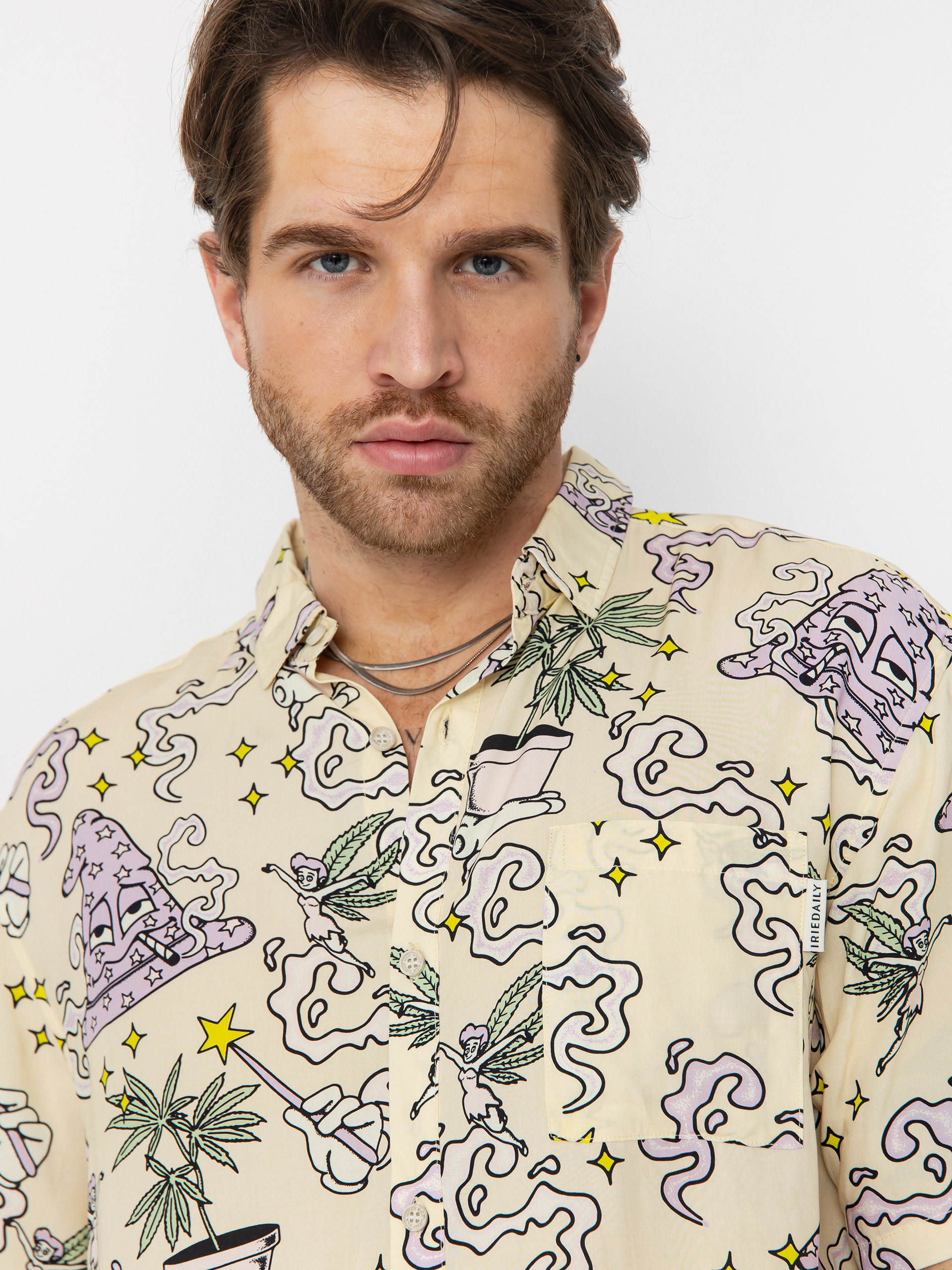 Košile Iriedaily Resort (p. haze)