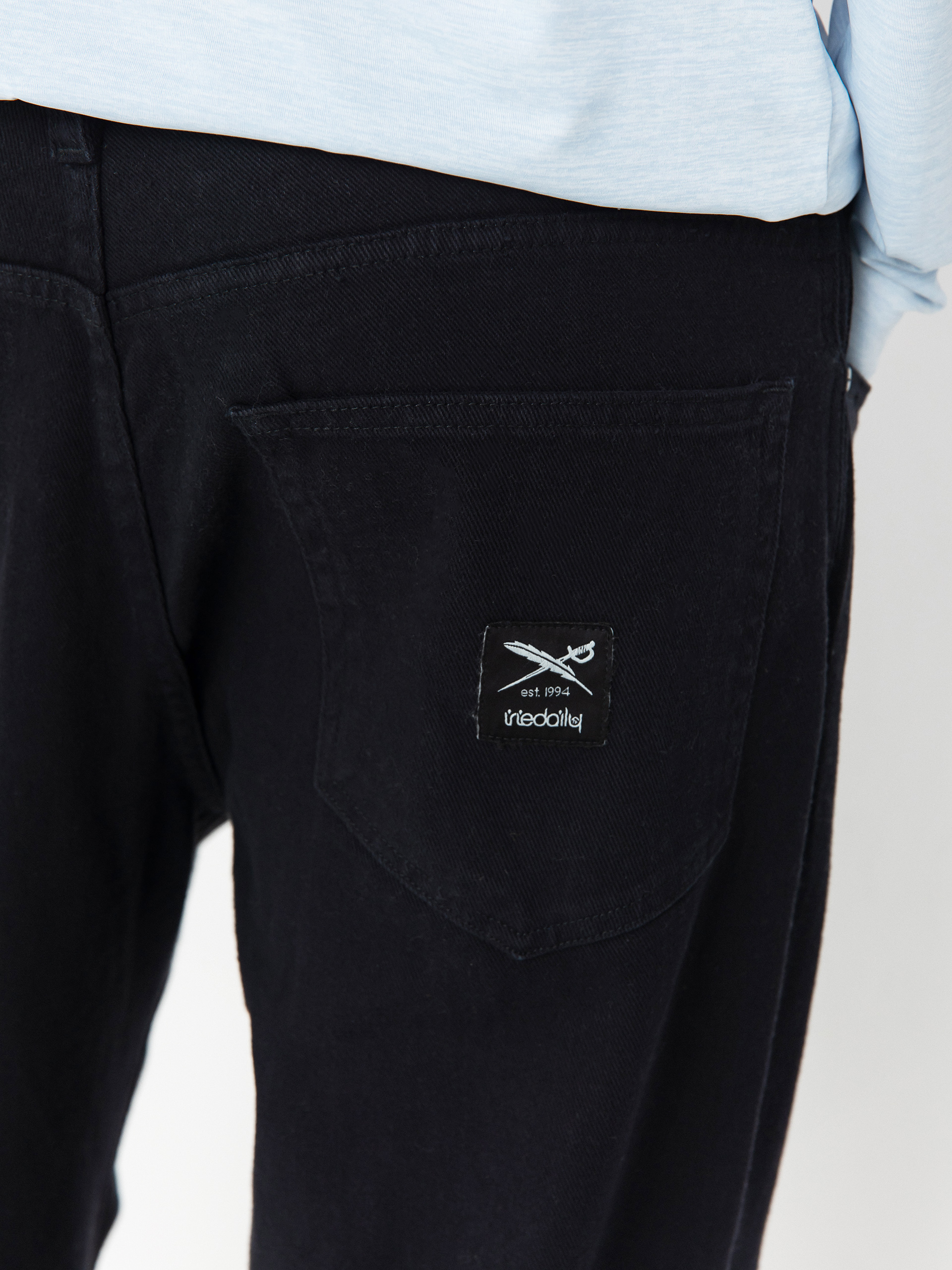 Kalhoty Iriedaily Nanolo (black)