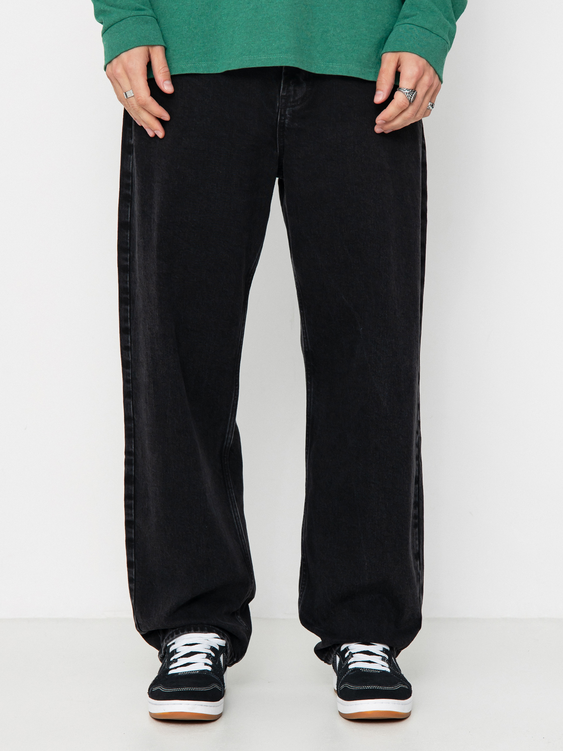 Kalhoty Beyond Medals Loose Jeans