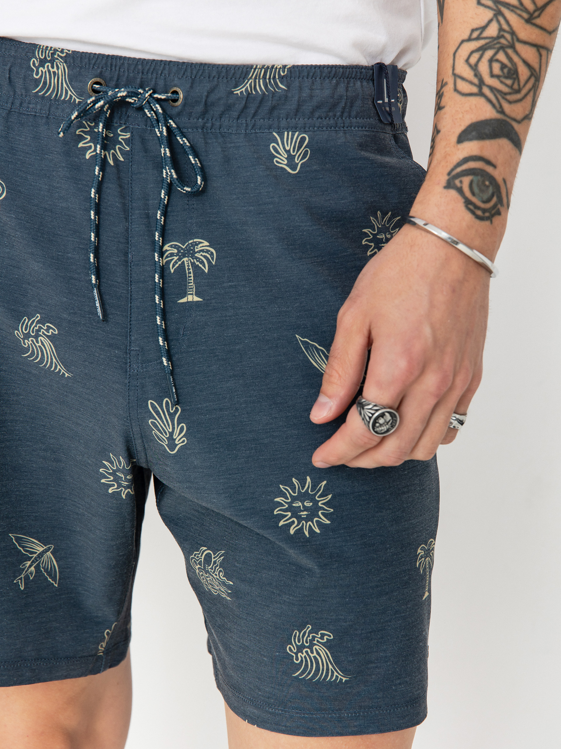 Kraťasy Salty Crew Good Vibes Volley (navy)