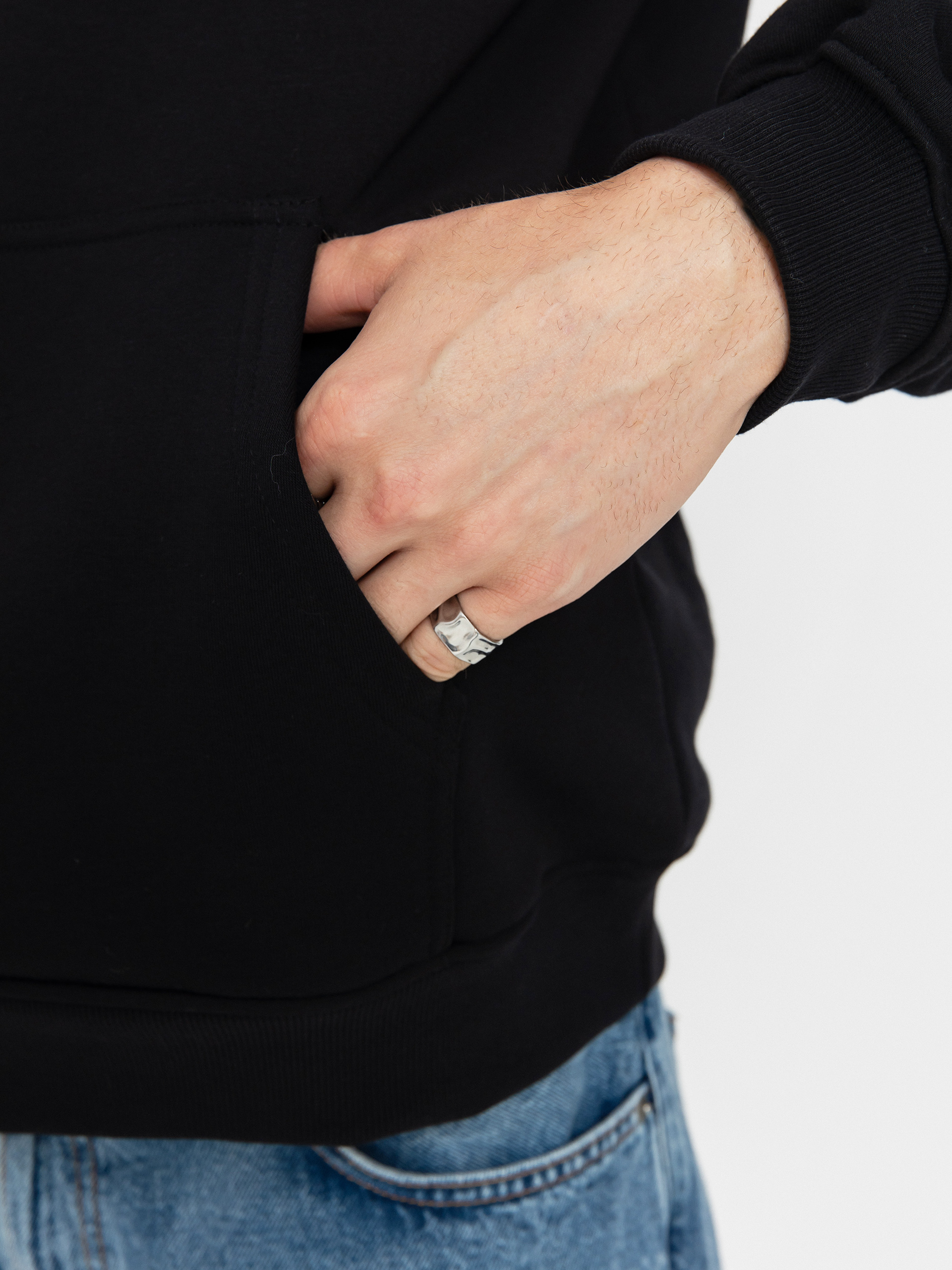 Mikina s kapucí Palto Hiking Club HD (black)