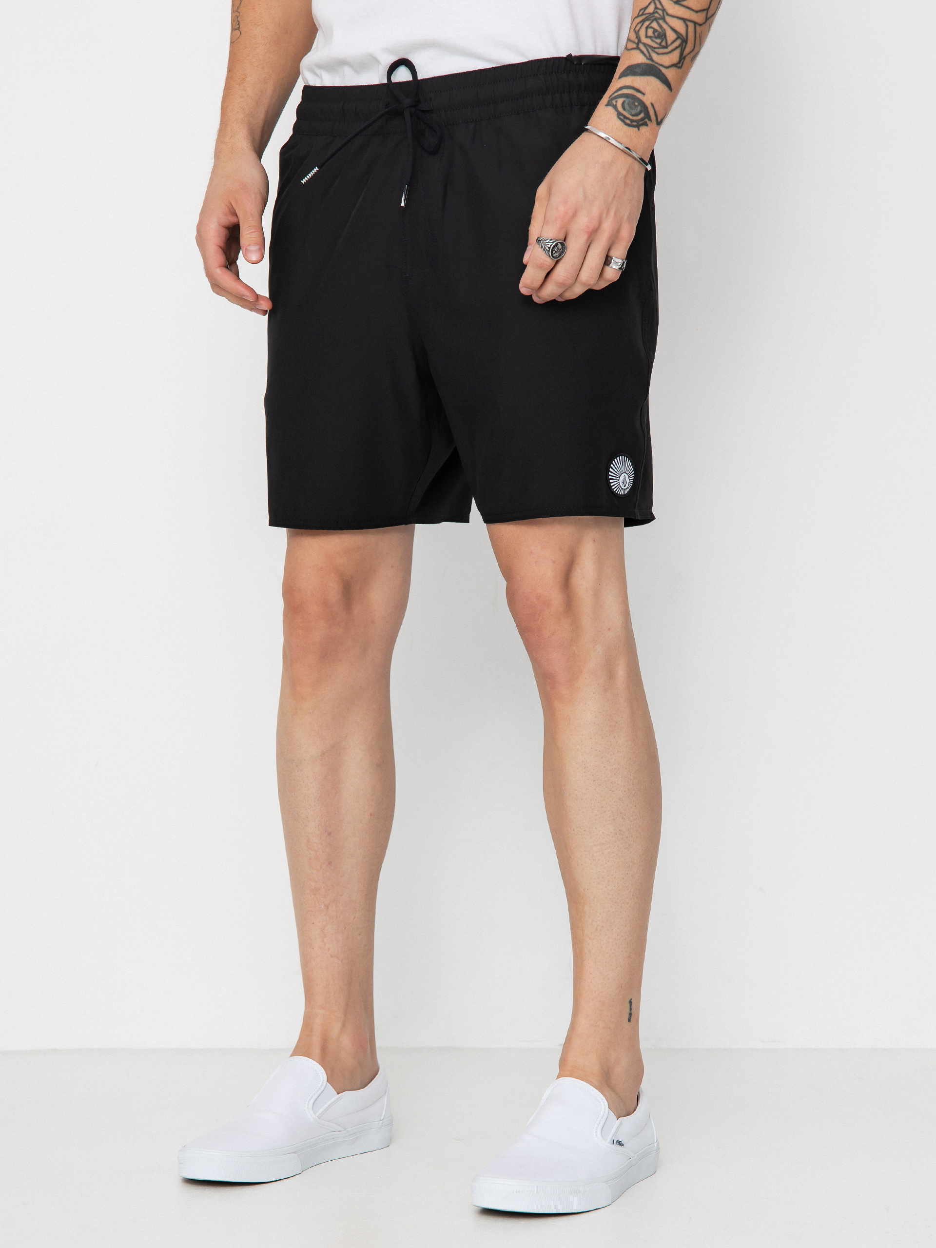 Kraťasy Volcom Lido Solid Trunk 16 (black)