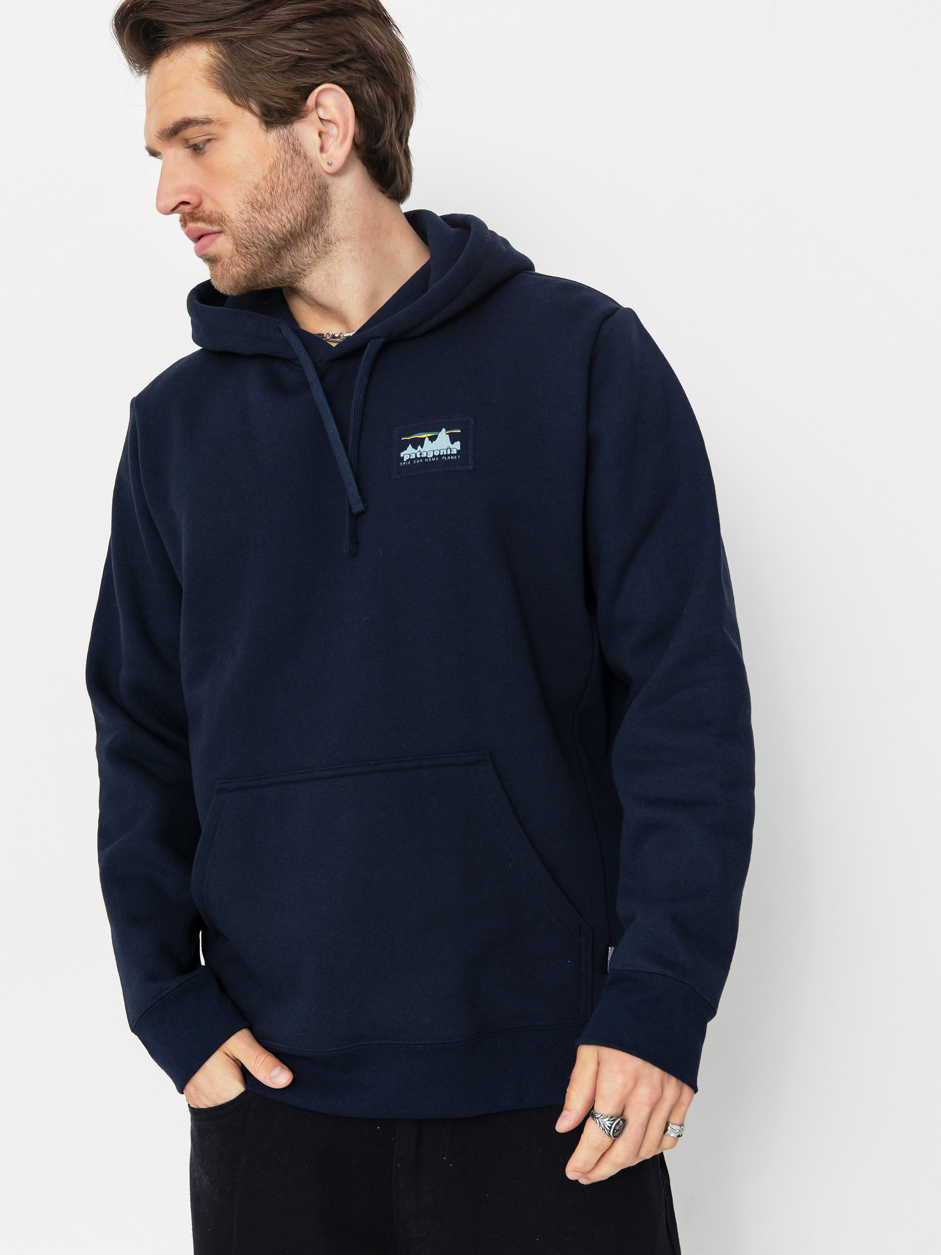 Mikina s kapucí Patagonia 73 Skyline Uprisal HD (new navy)