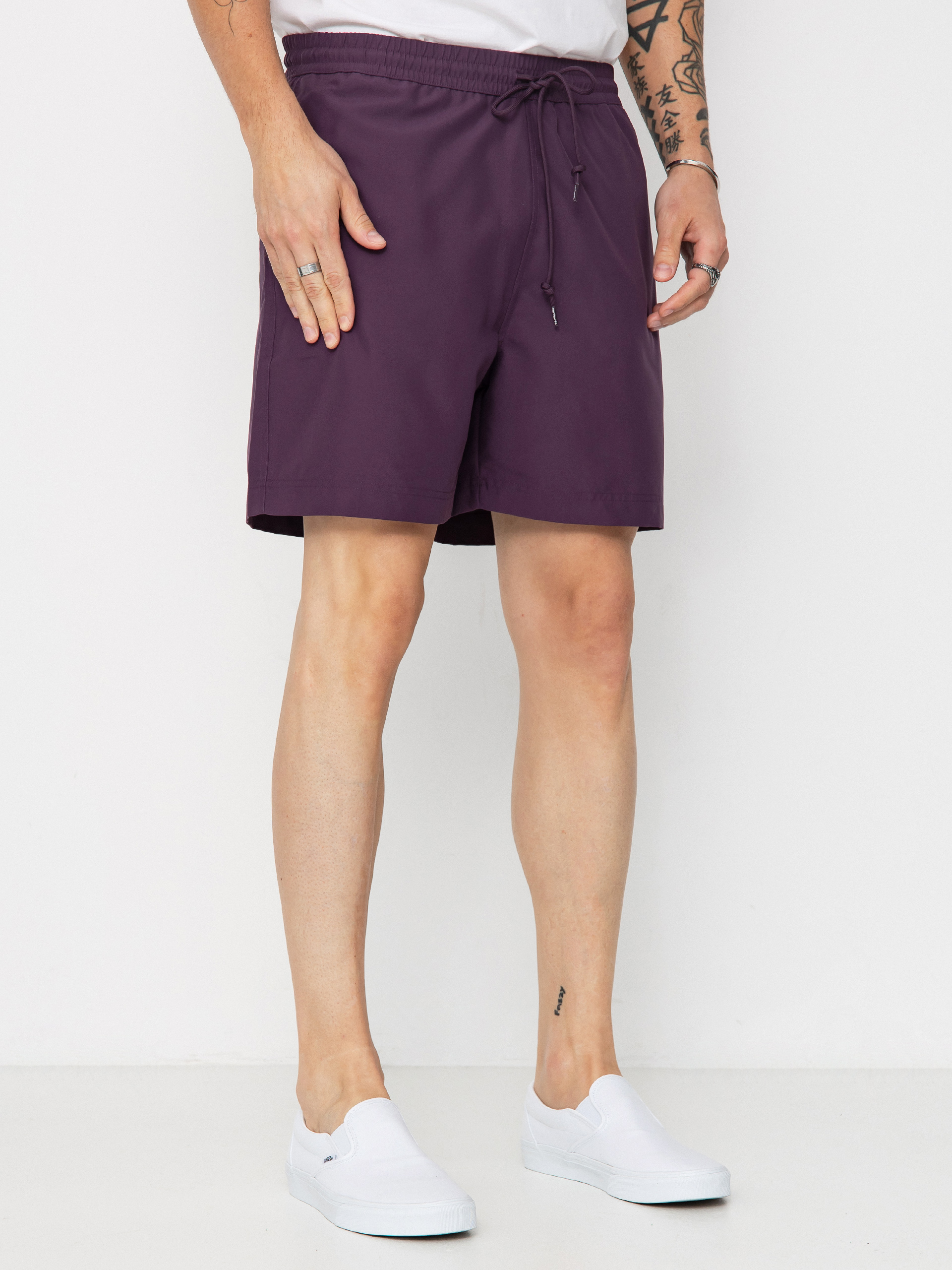 Kraťasy Carhartt WIP Chase Swim (huckleberry/gold)