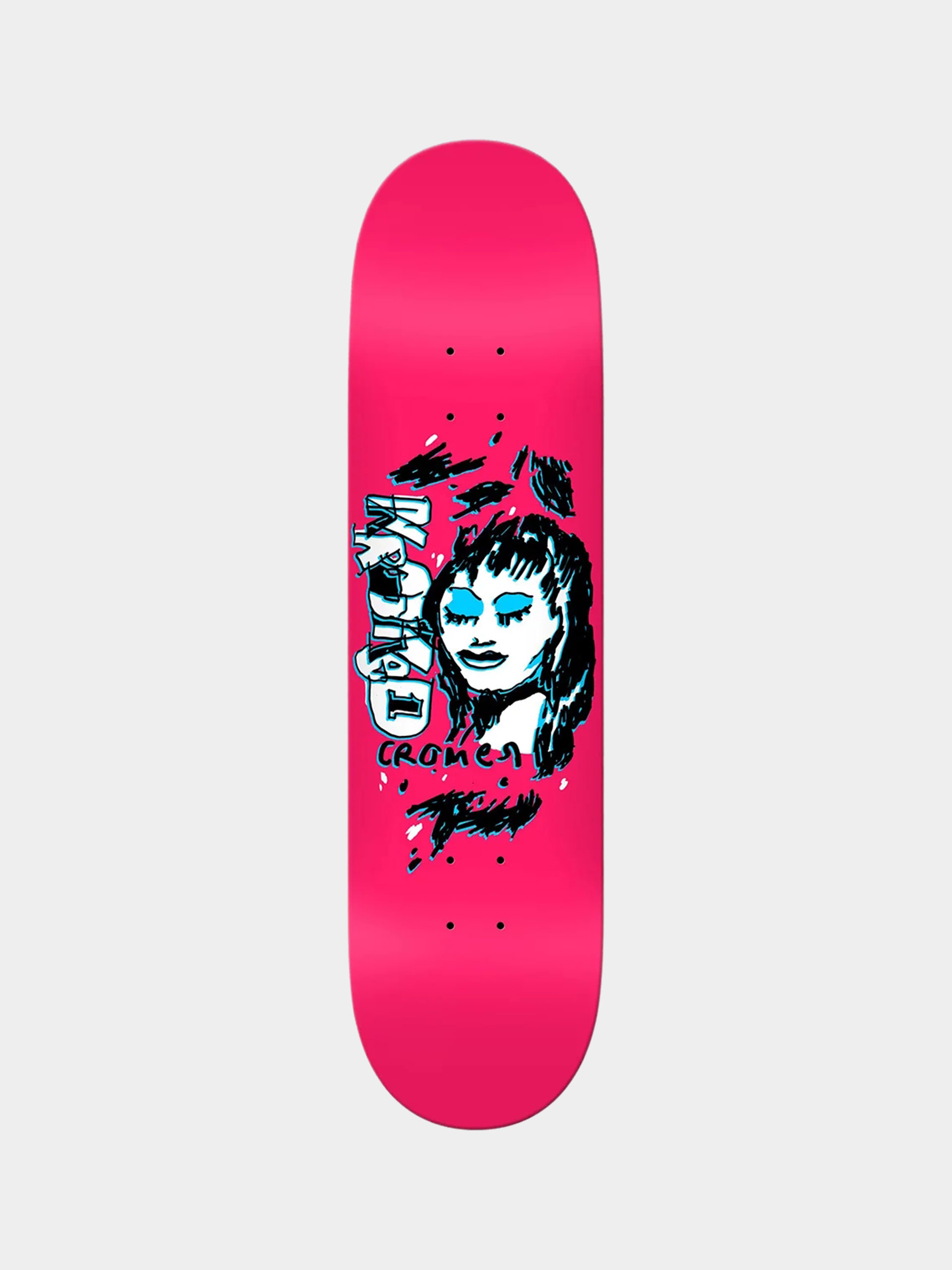Deska Krooked Cromer (pink/blue)