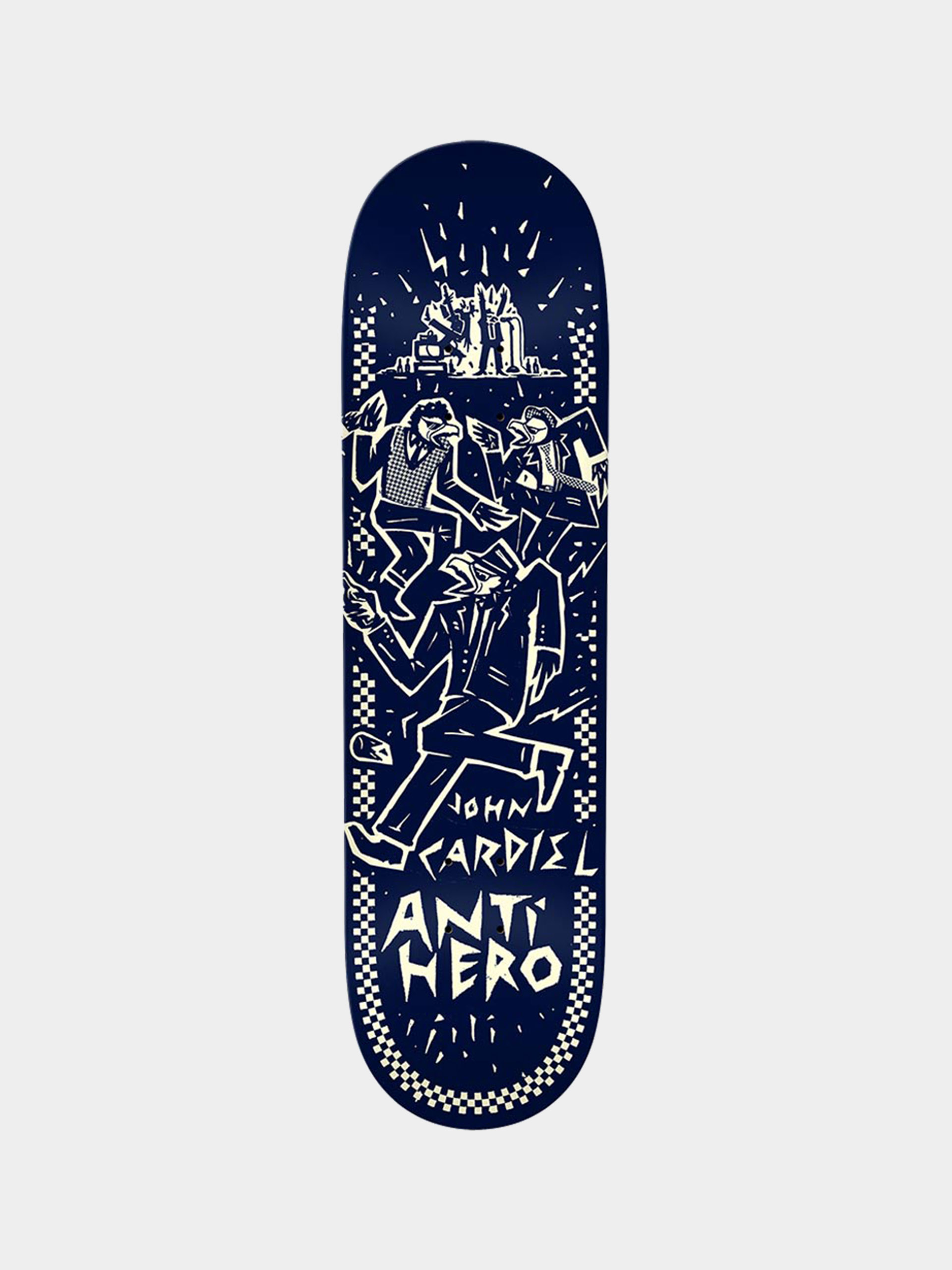 Deska Antihero Cardiel Ruder Bwoys (navy)