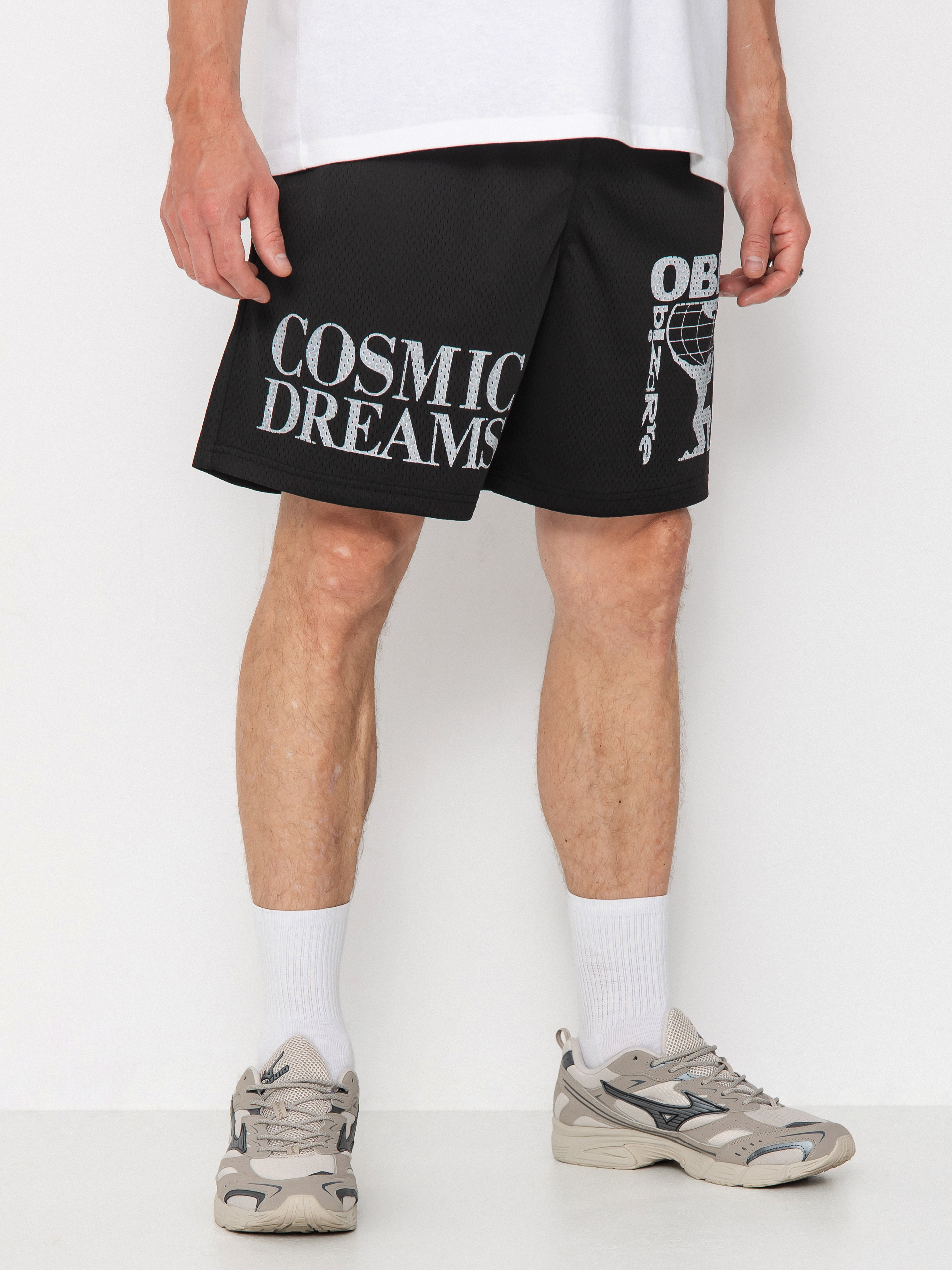 Kraťasy OBEY Easy Cosmic Dreams Mesh (black)