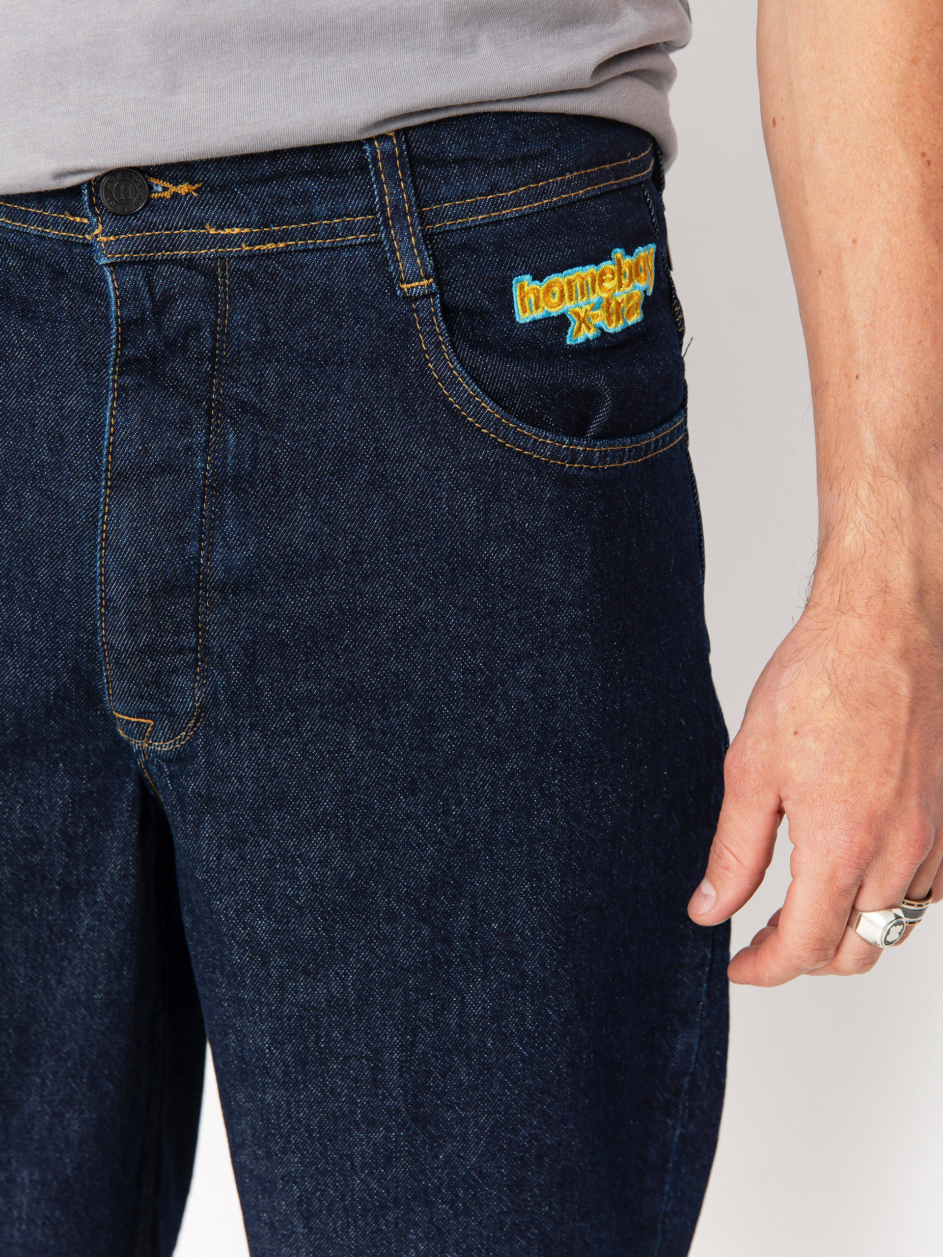 Kraťasy Homeboy X Tra Baggy (indigo)