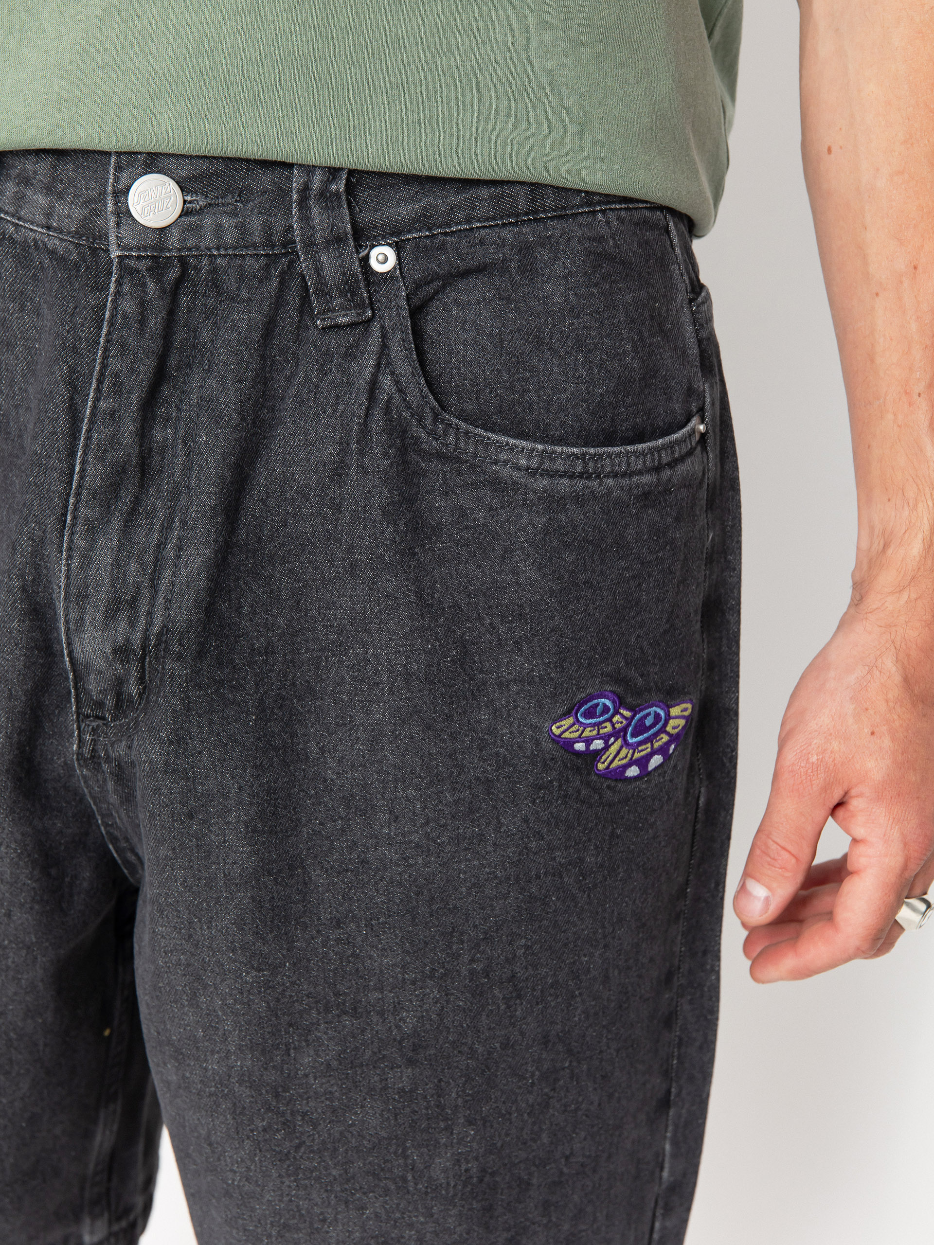 Kraťasy Santa Cruz Winkowski UFO Big (grey)