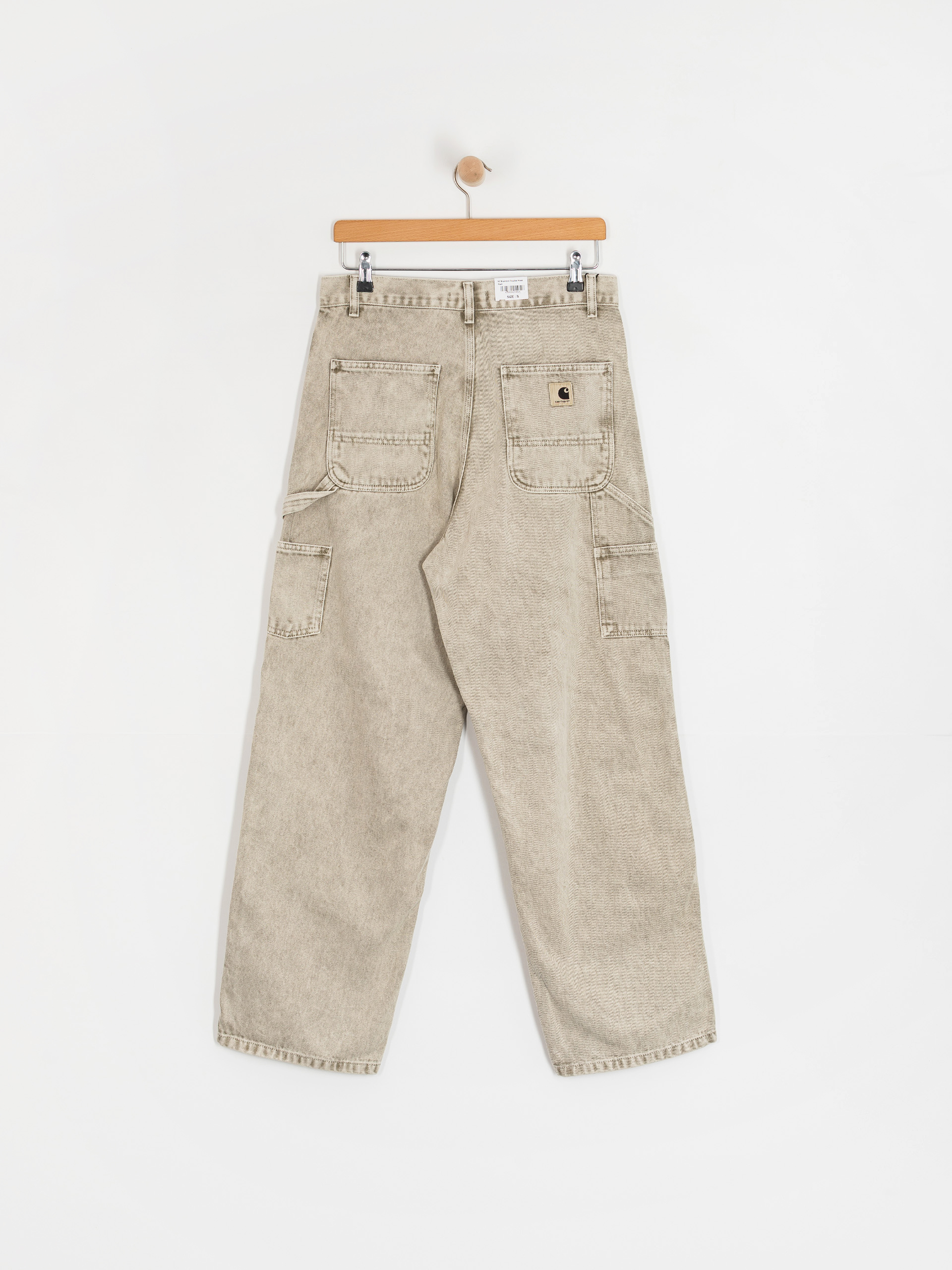 Kalhoty Carhartt WIP Brandon Double Knee Wmn (opuntia/chalk wash)