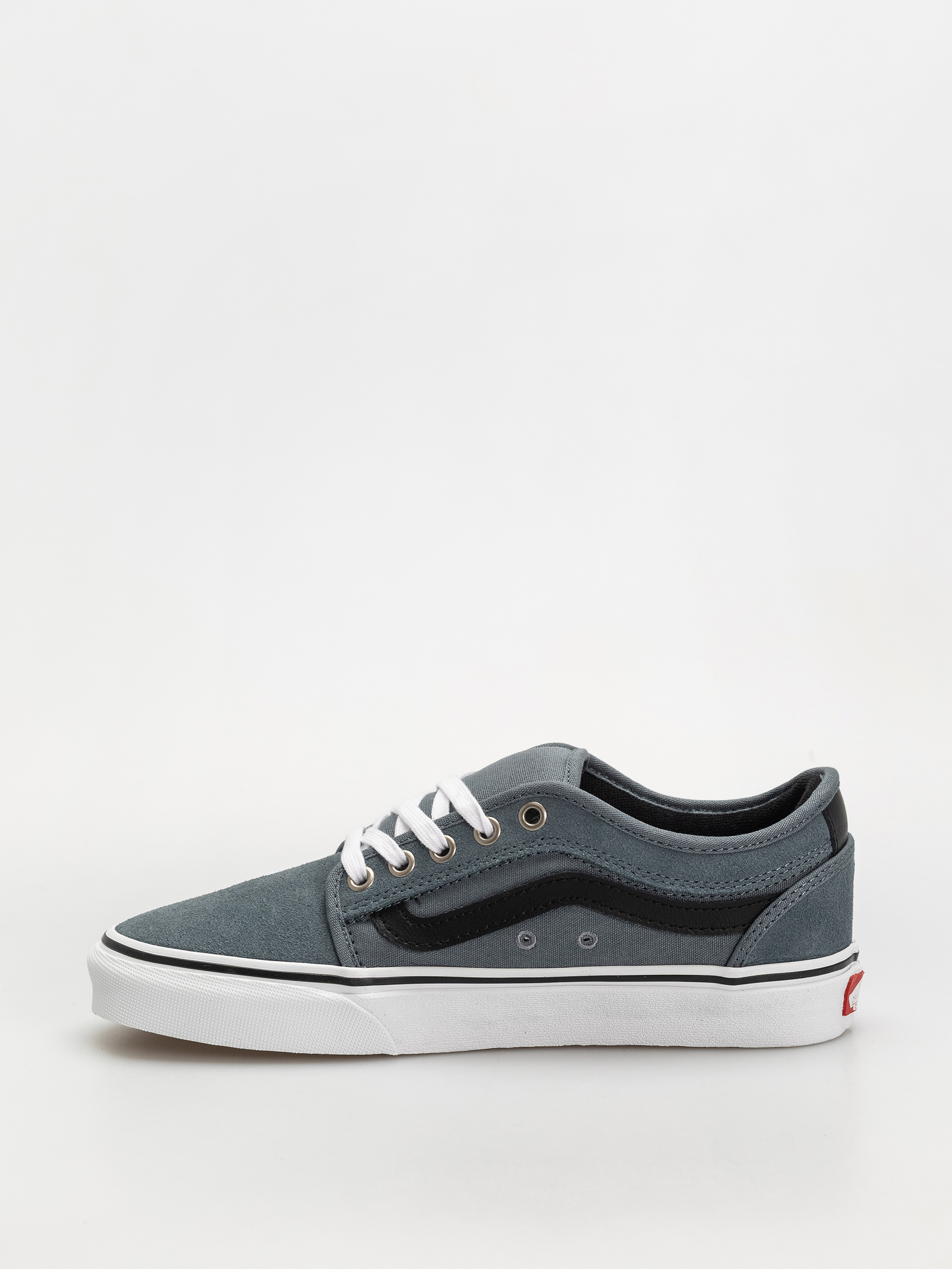 Boty Vans Skate Chukka Low Sidestripe (black/slate blue)