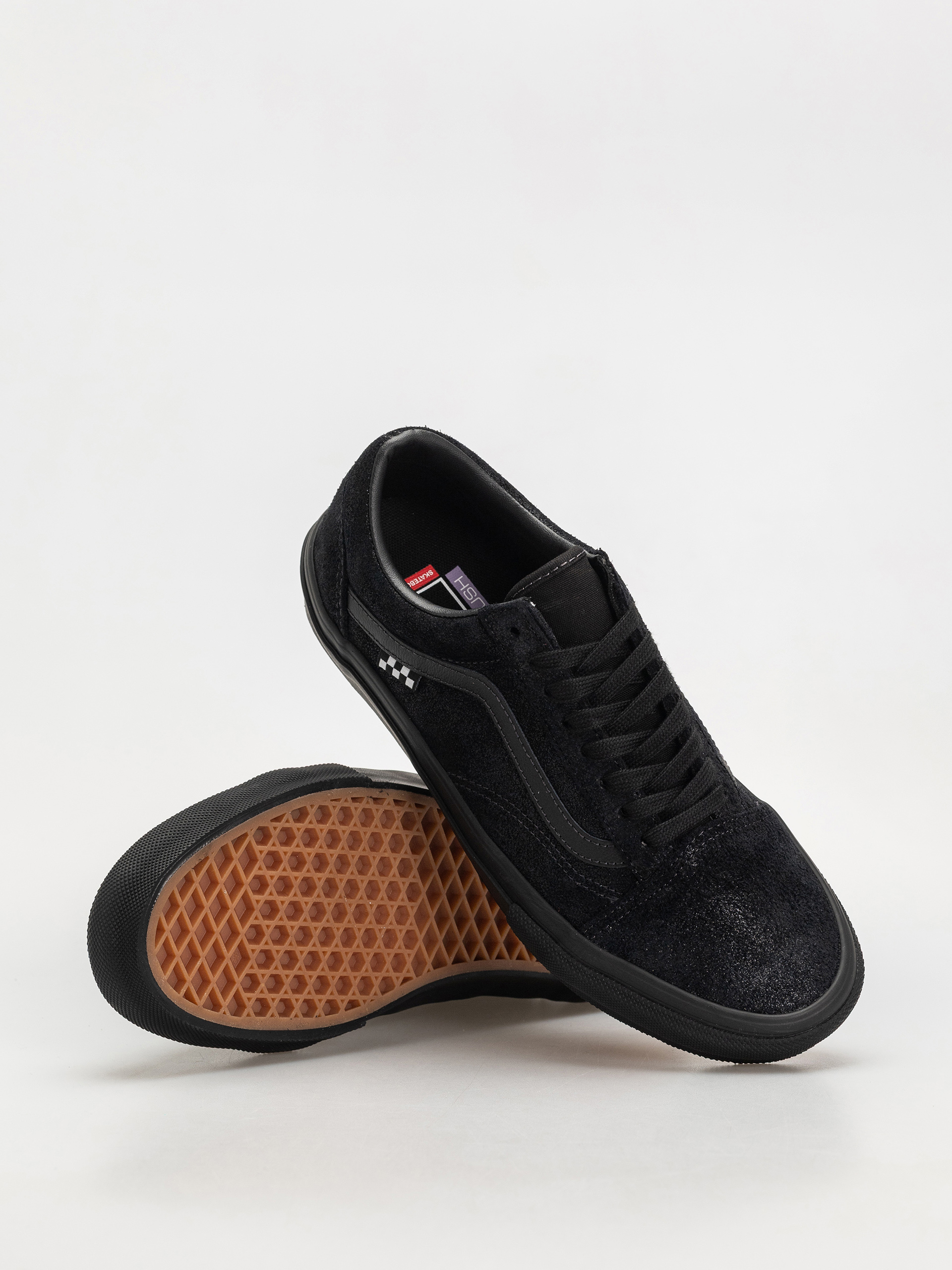 Boty Vans Skate Old Skool (metallic black/smoke)