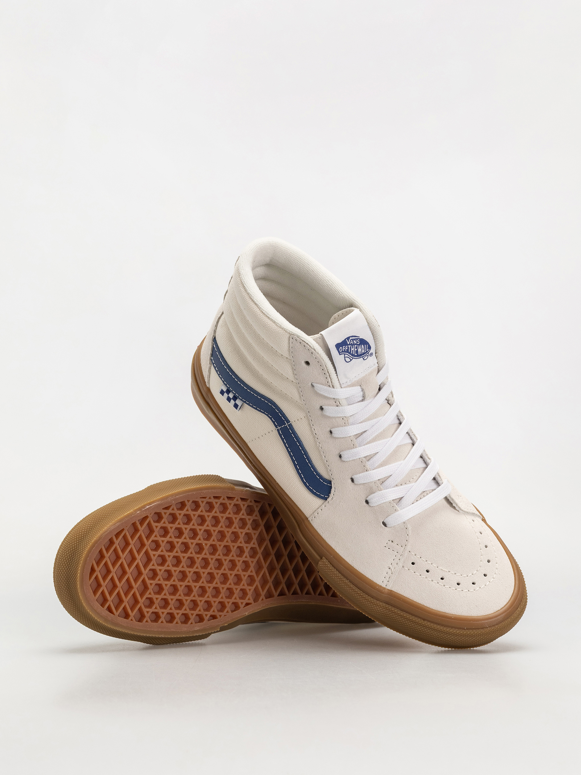 Boty Vans Skate Sk8 Hi (marshmallow/blue/gum)