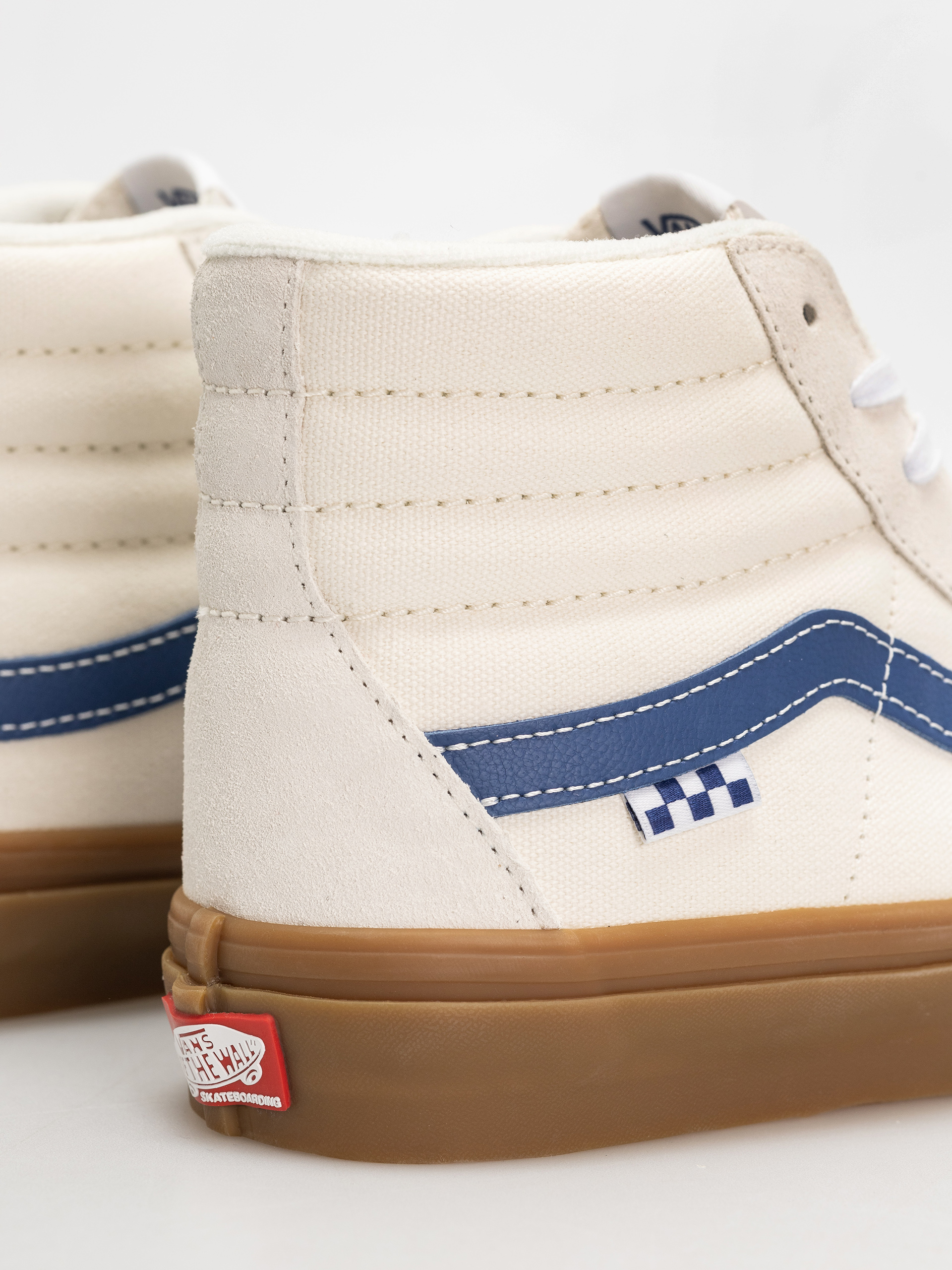 Boty Vans Skate Sk8 Hi (marshmallow/blue/gum)