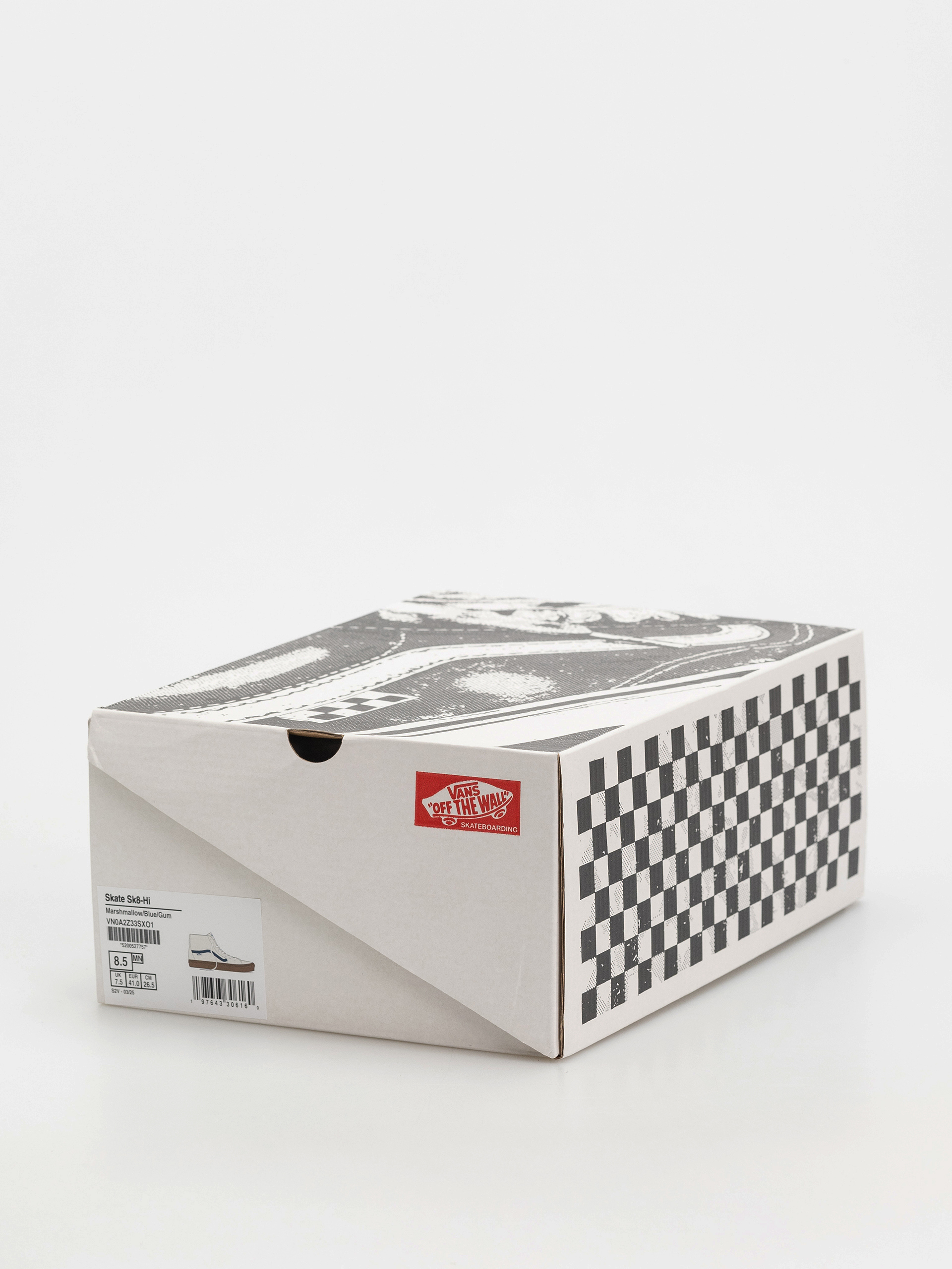 Boty Vans Skate Sk8 Hi (marshmallow/blue/gum)