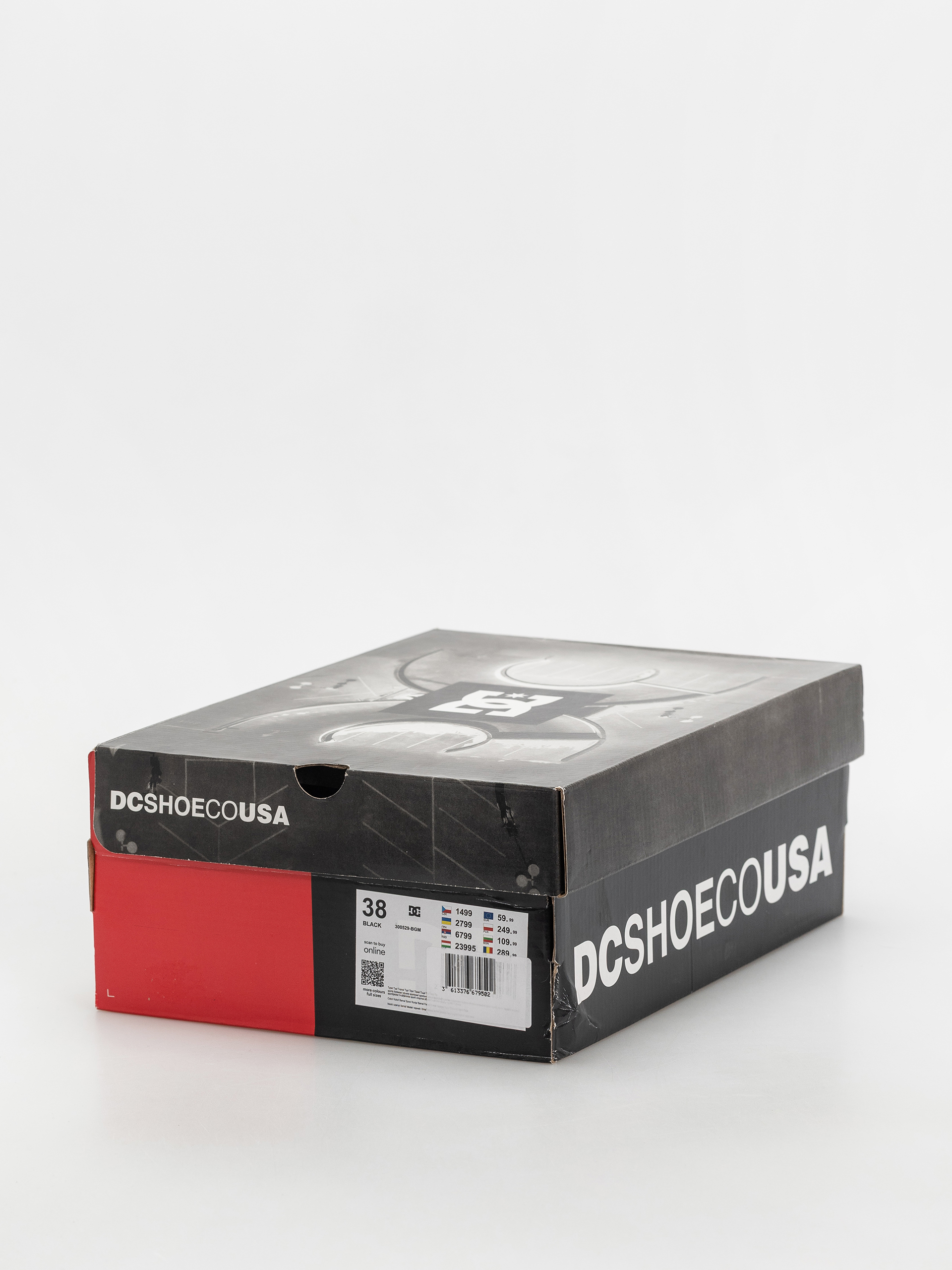 Boty DC Court Graffik (black/gum)