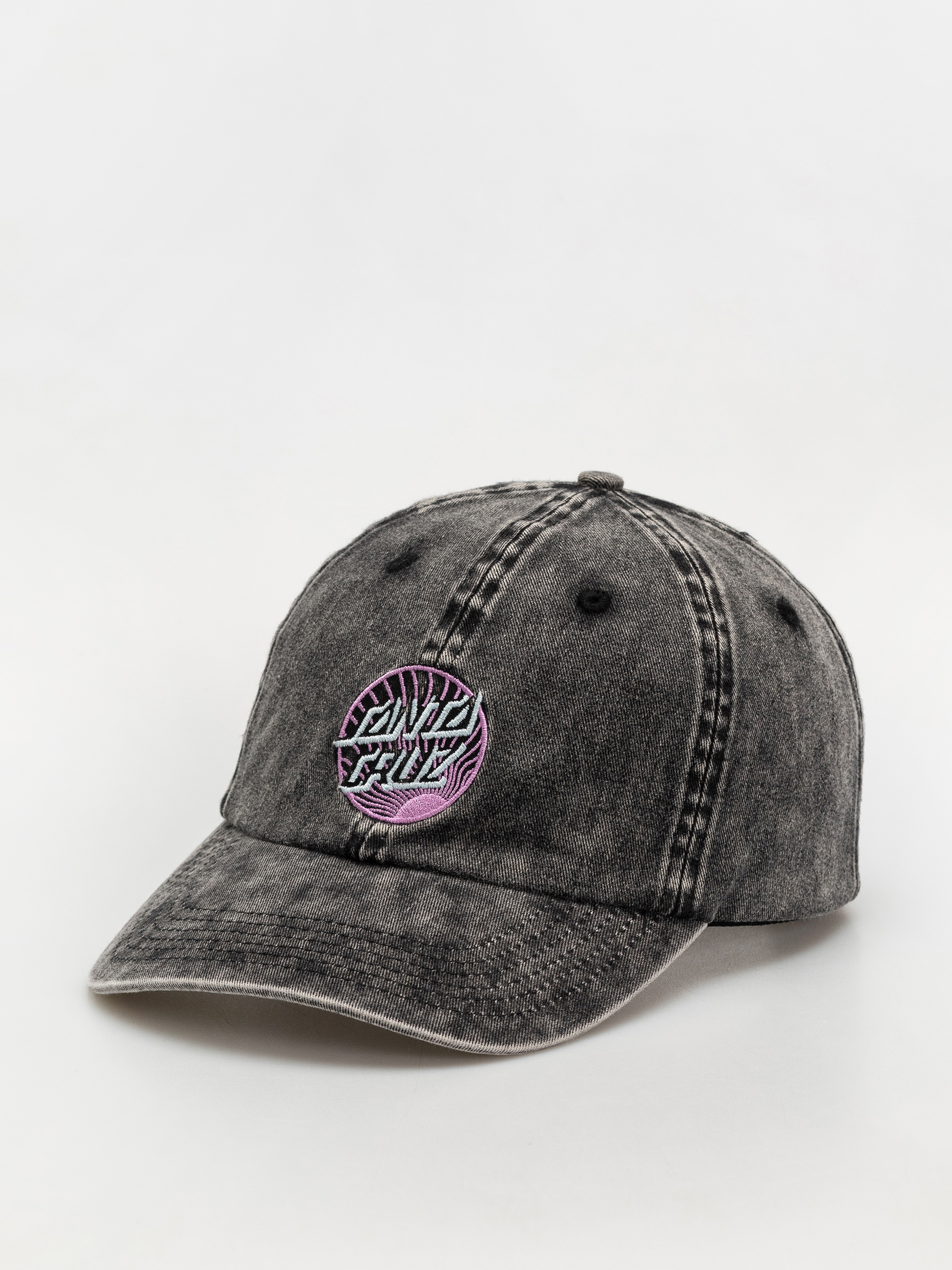 Kšiltovka  Santa Cruz Retreat Dot Wmn (black/acid wash)