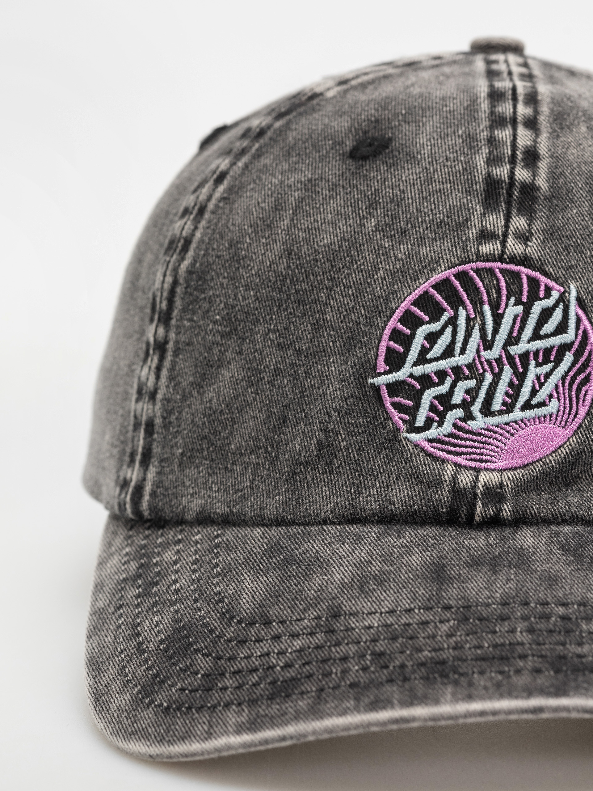 Kšiltovka  Santa Cruz Retreat Dot Wmn (black/acid wash)