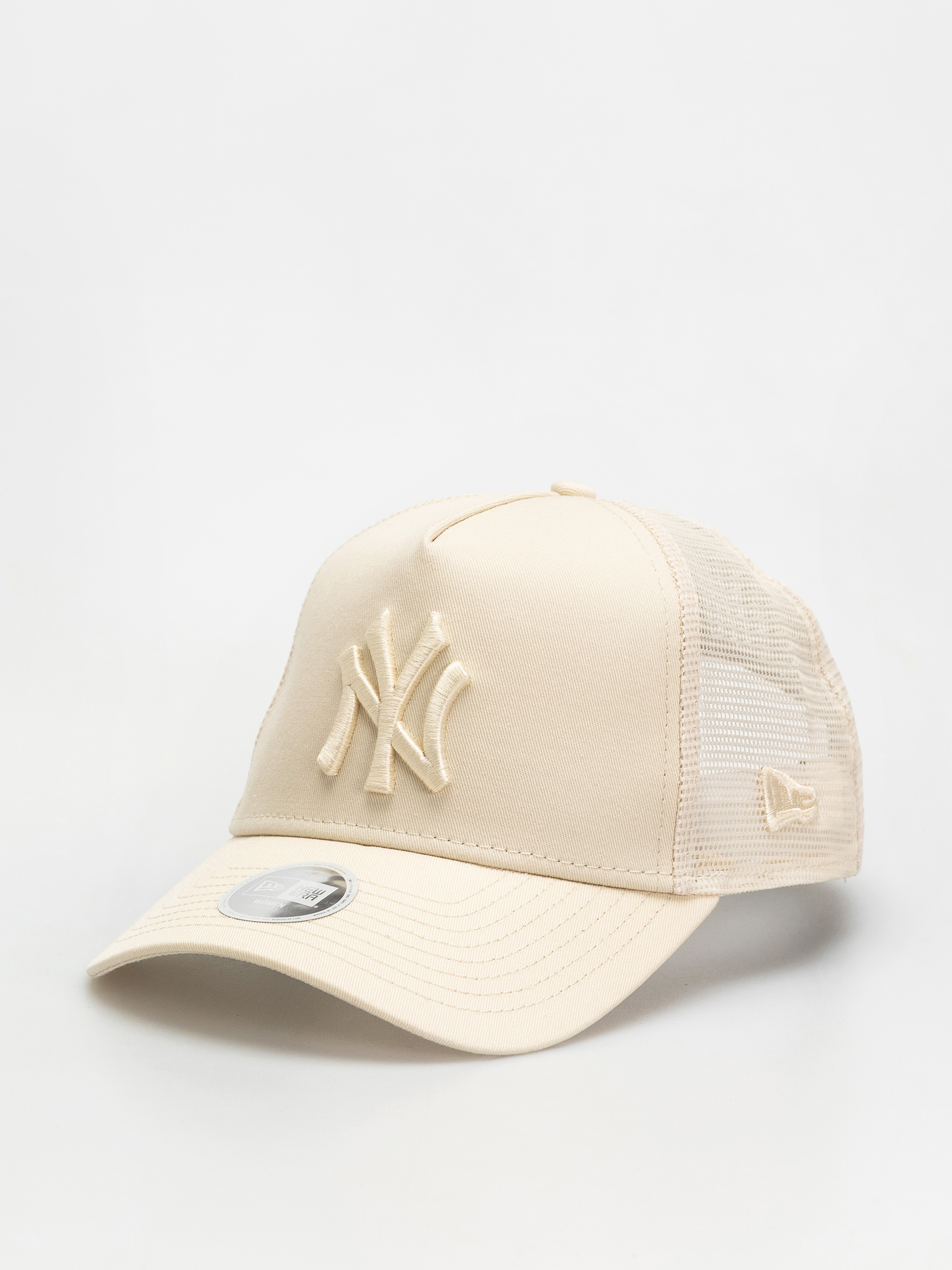 Kšiltovka  New Era League Essential Trucker New York Yankees Wmn (light cream)