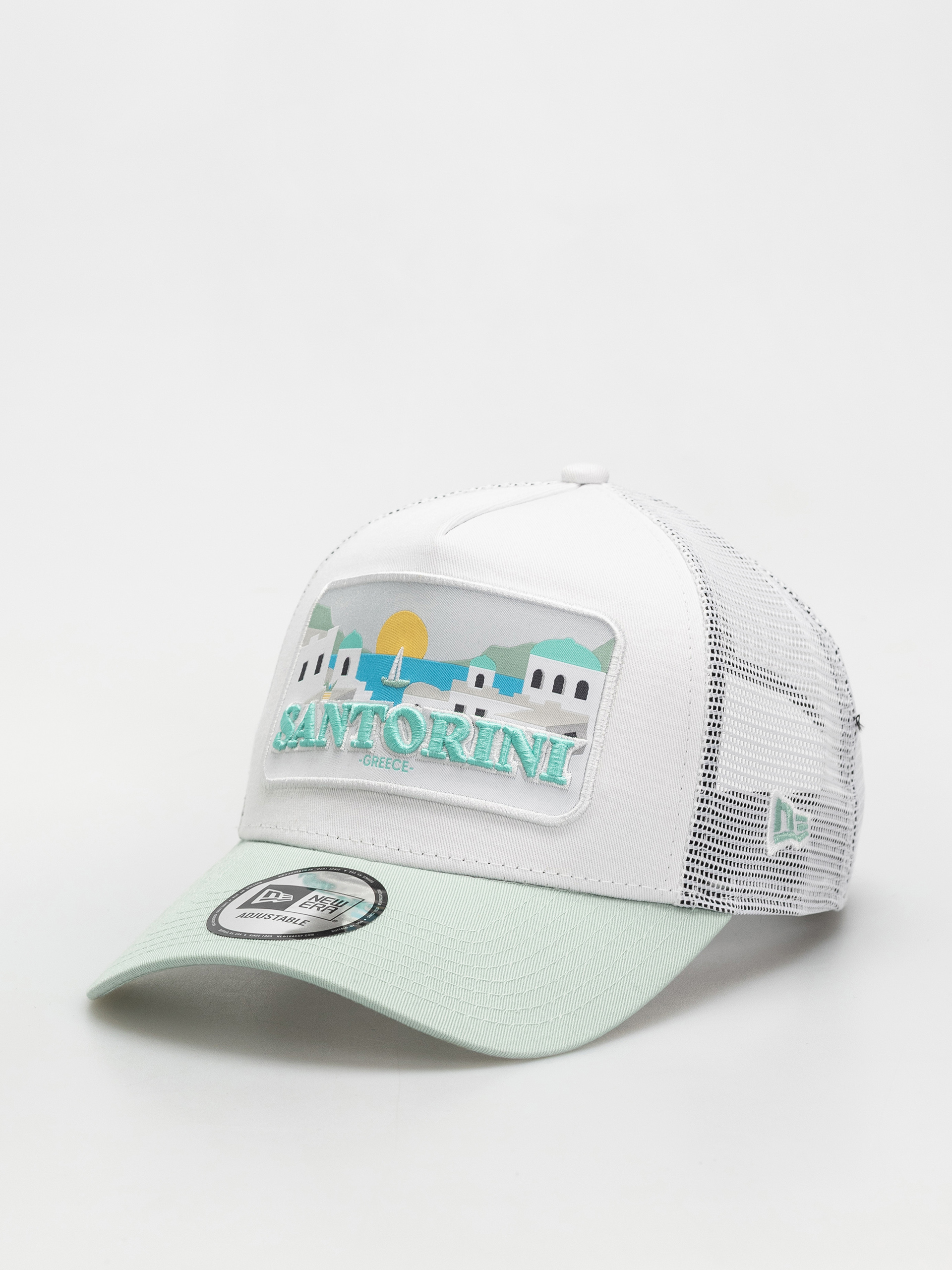 Kšiltovka  New Era Summer Trucker (mint/white)