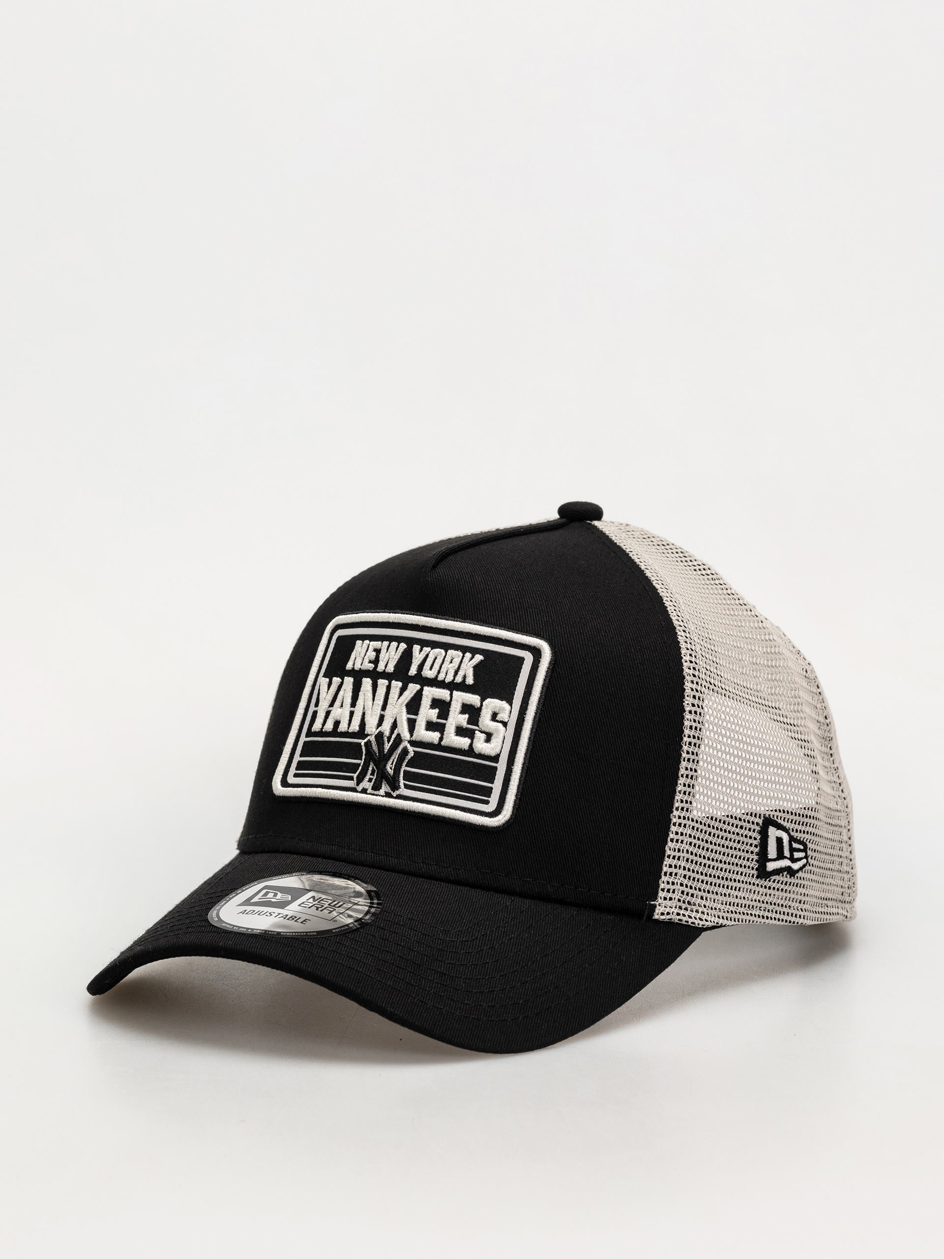 Kšiltovka  New Era MLB Patch Trucker New York Yankees (black)