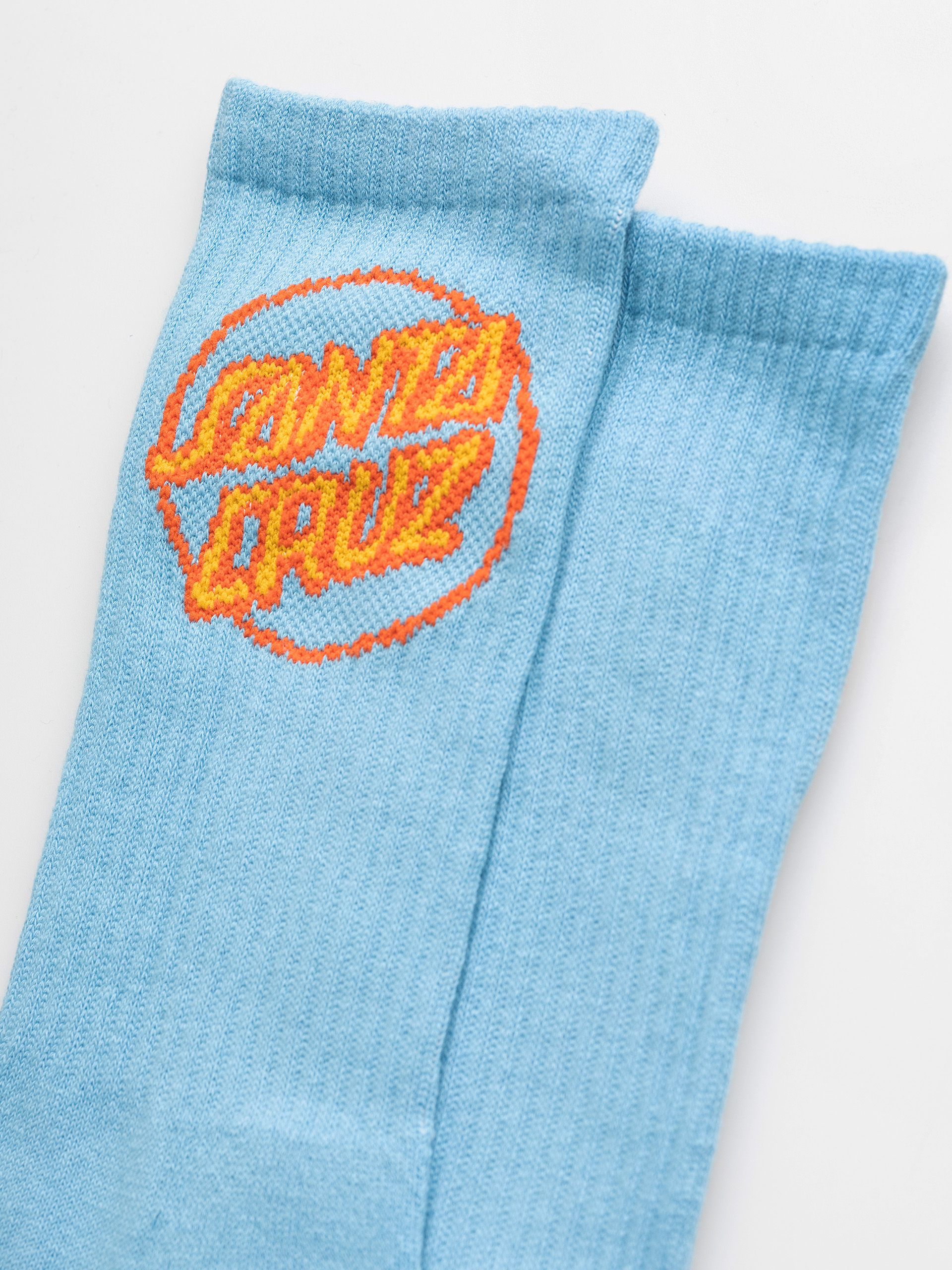 Ponožky Santa Cruz Partial Dot 2 Pck (pacific blue&black)