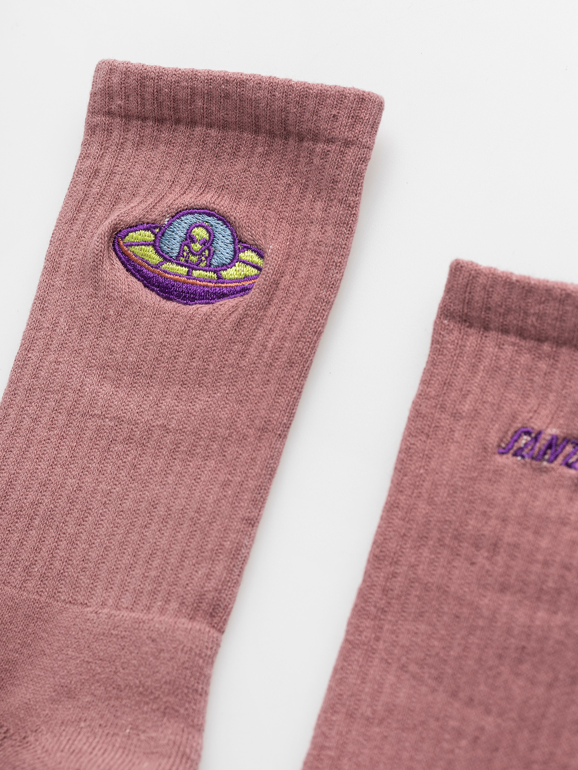 Ponožky Santa Cruz Winkowski UFO Strip (universal pink)