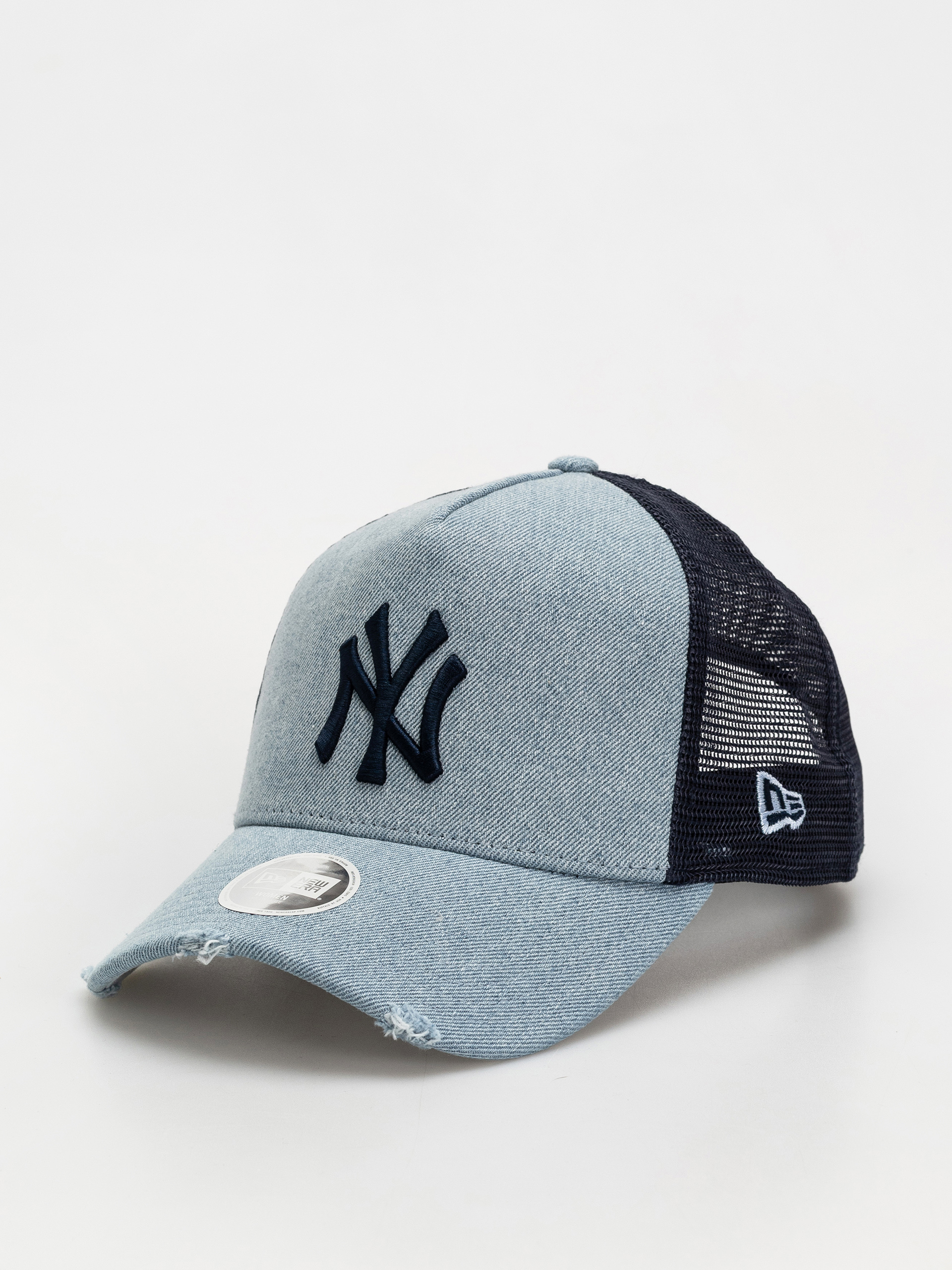 Kšiltovka  New Era Denim Trucker New York Yankees Wmn (blue)