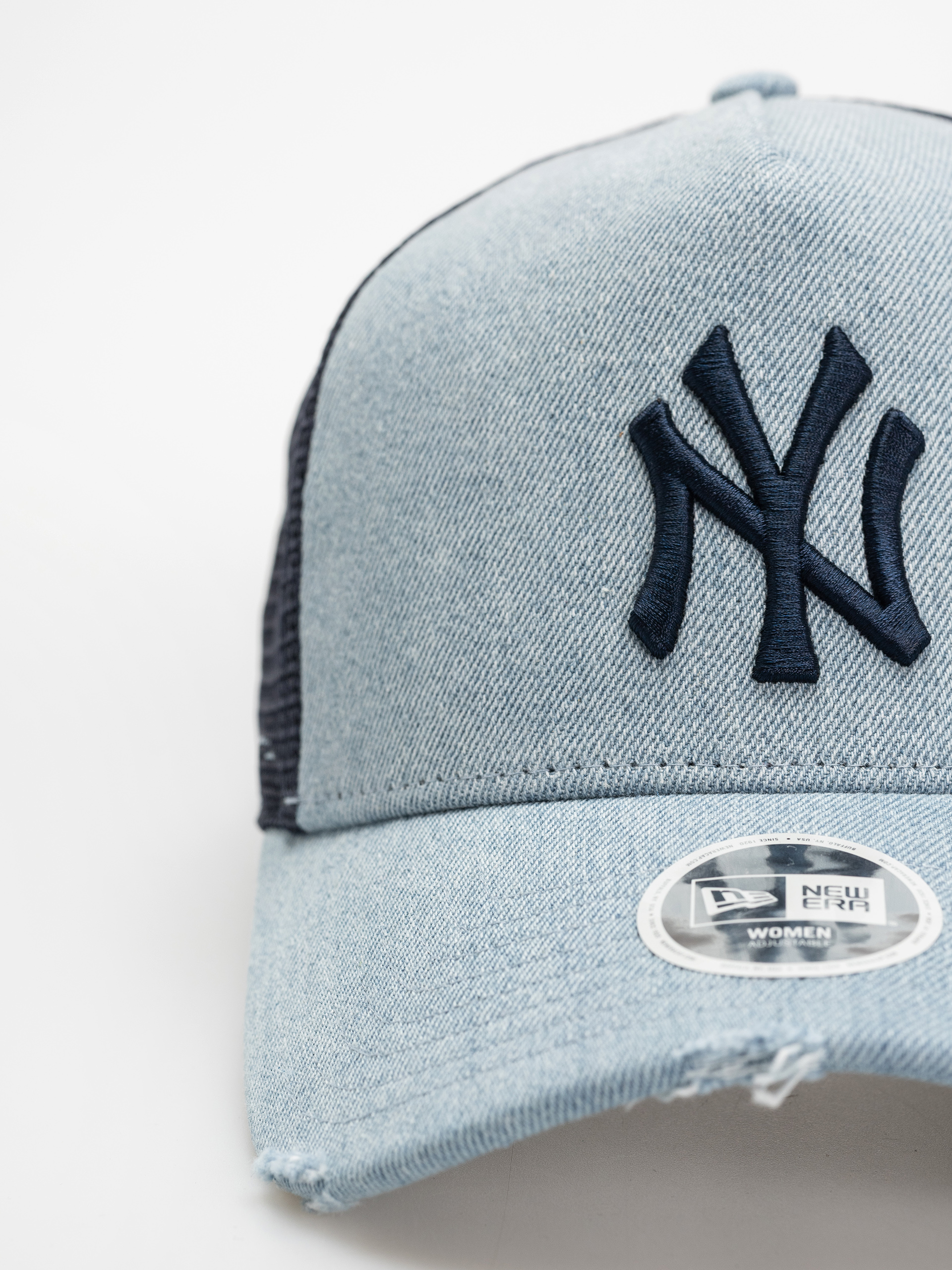 Kšiltovka  New Era Denim Trucker New York Yankees Wmn (blue)