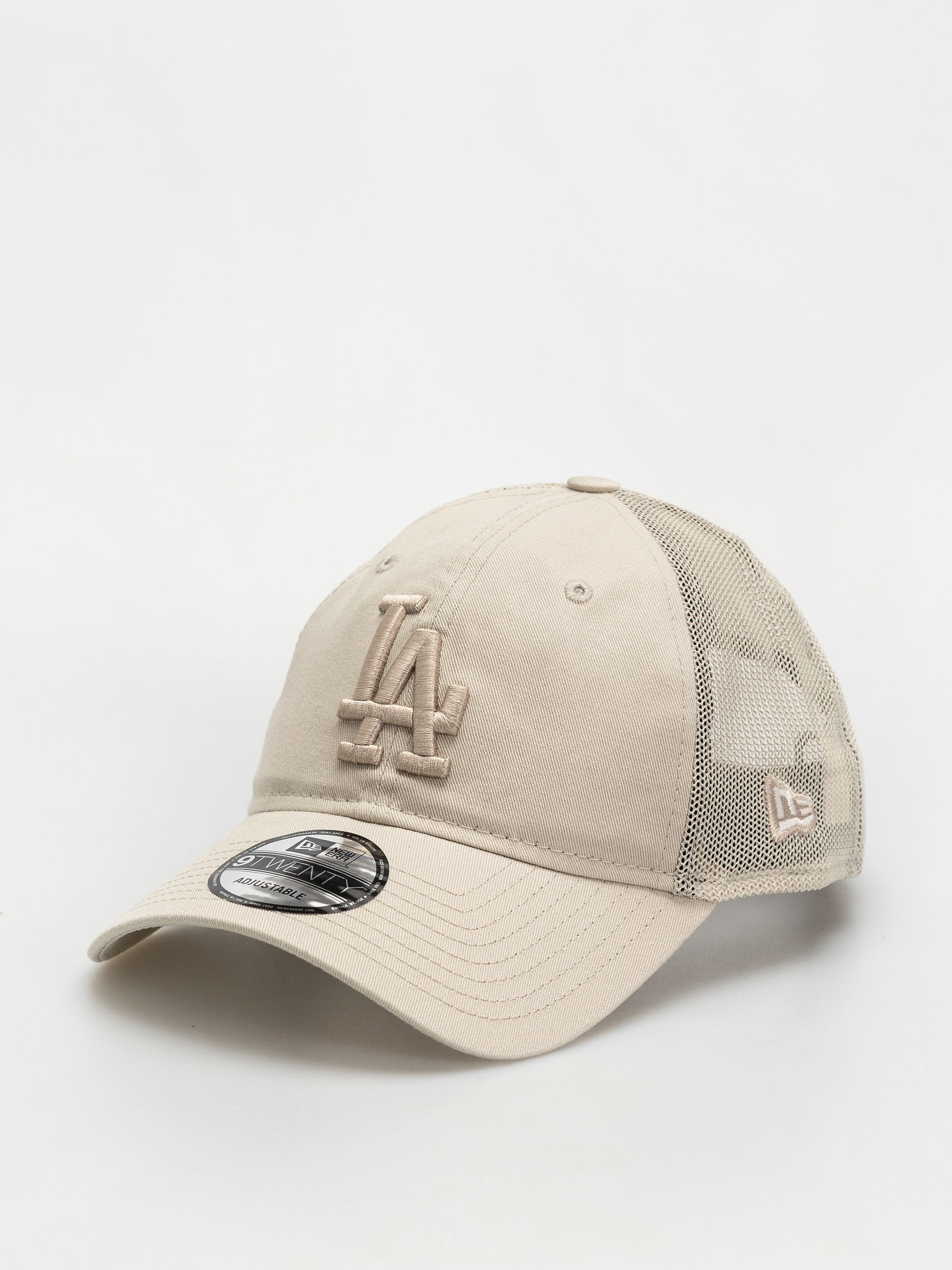 Kšiltovka  New Era Washed 9Twenty Trucker Los Angeles Dodgers (stone)