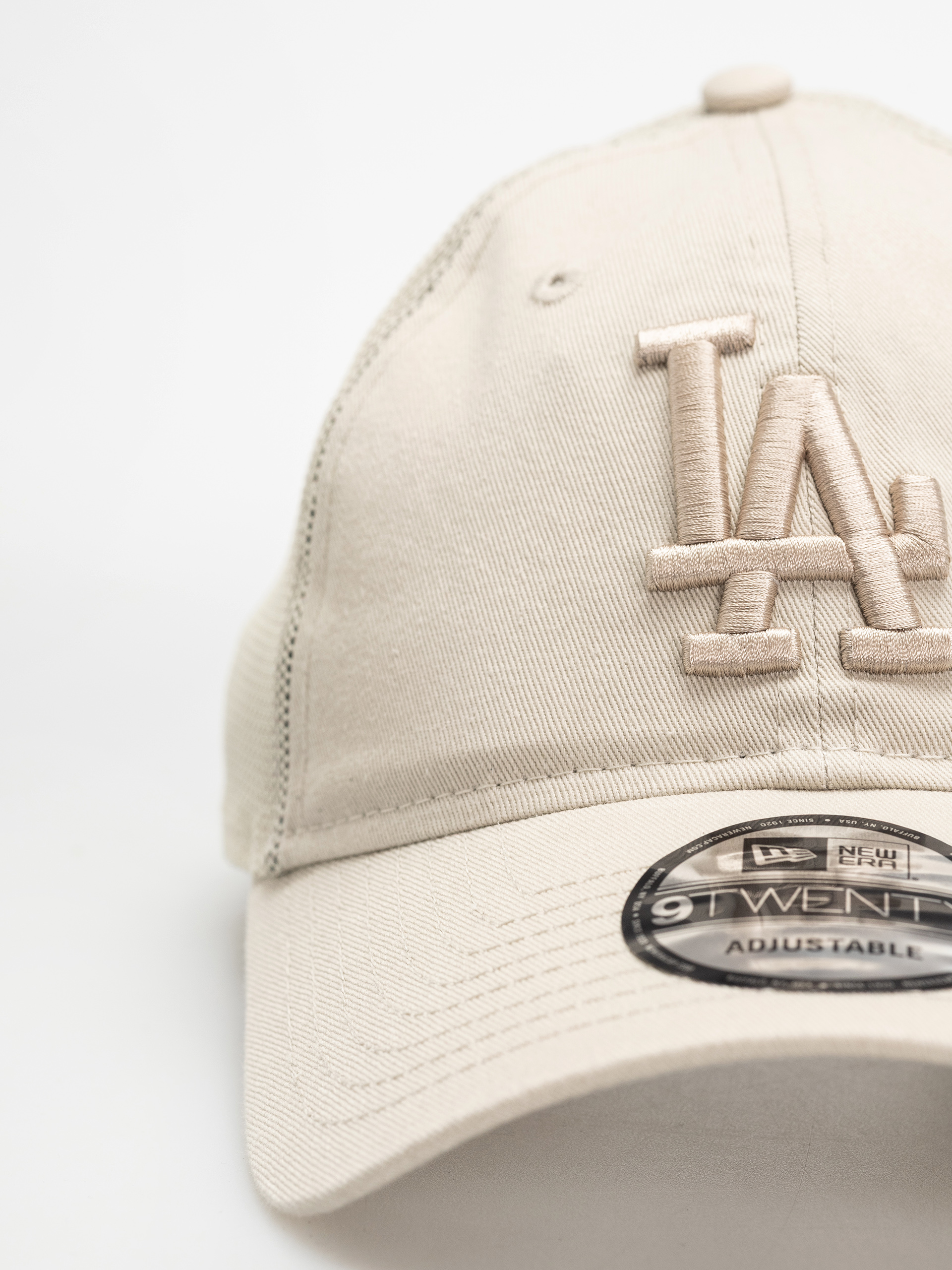 Kšiltovka  New Era Washed 9Twenty Trucker Los Angeles Dodgers (stone)