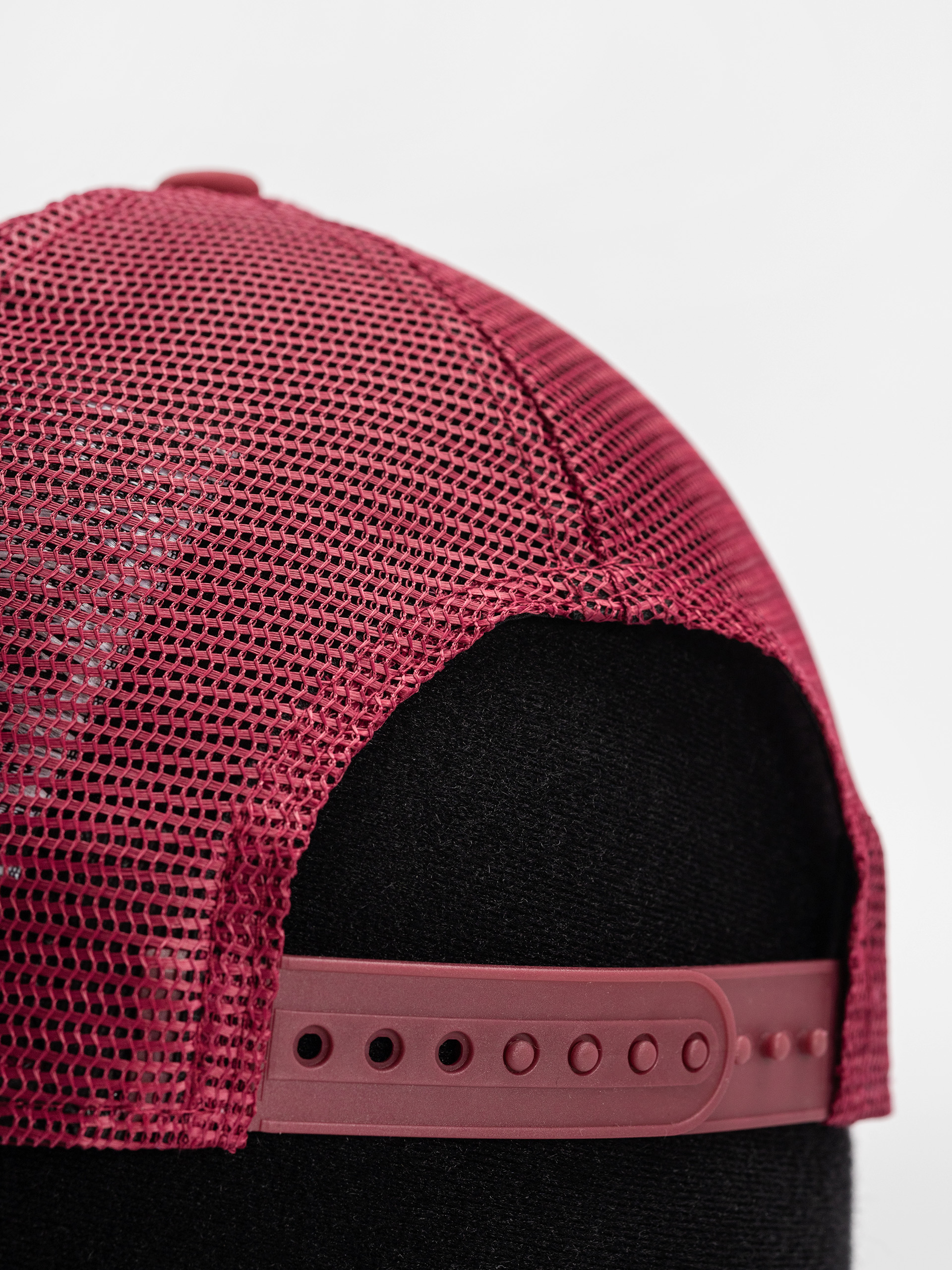 Kšiltovka  New Era Oval Foam Patch Trucker (cherry/white)