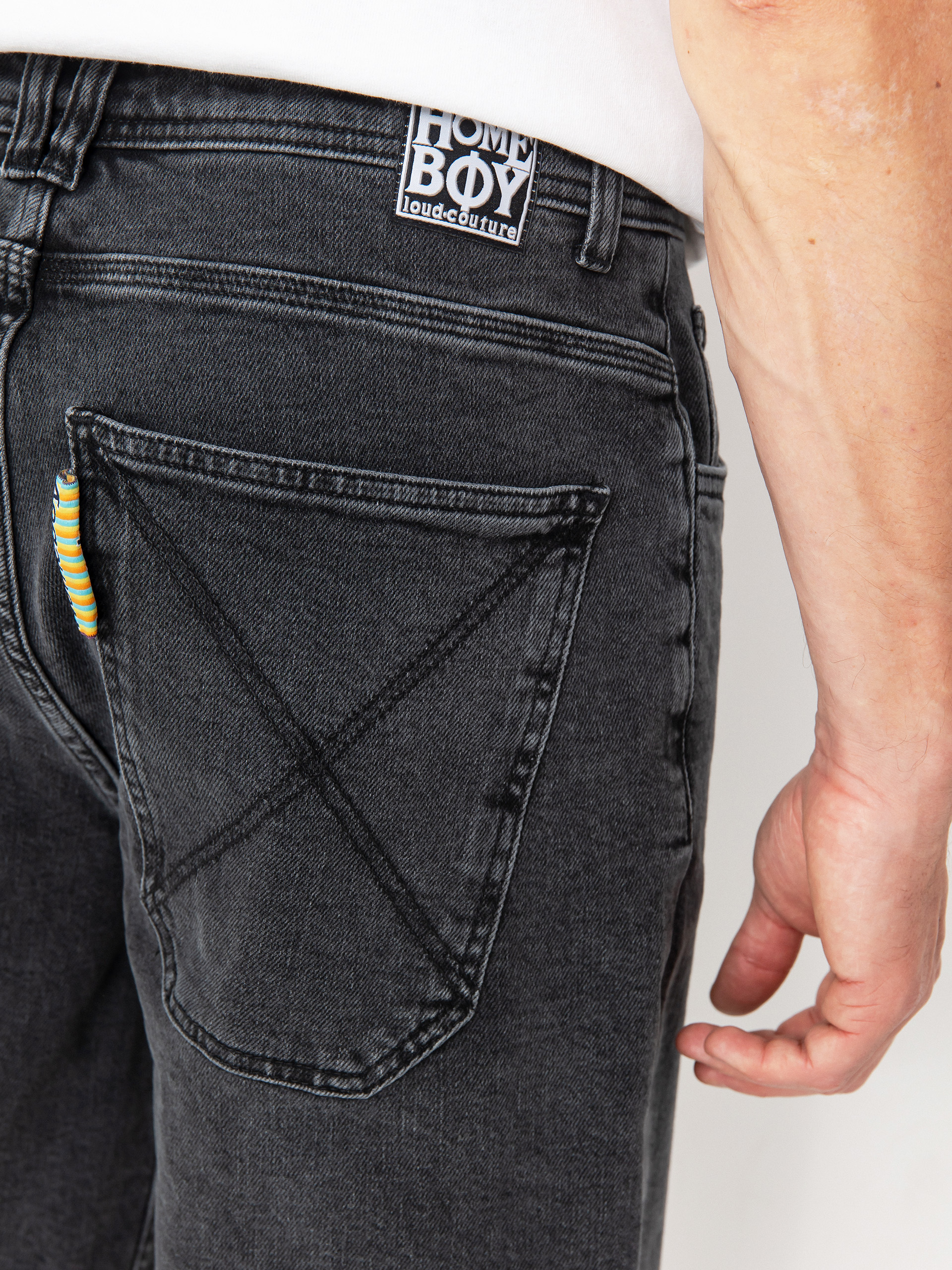 Kraťasy Homeboy X Tra Baggy (washed grey)