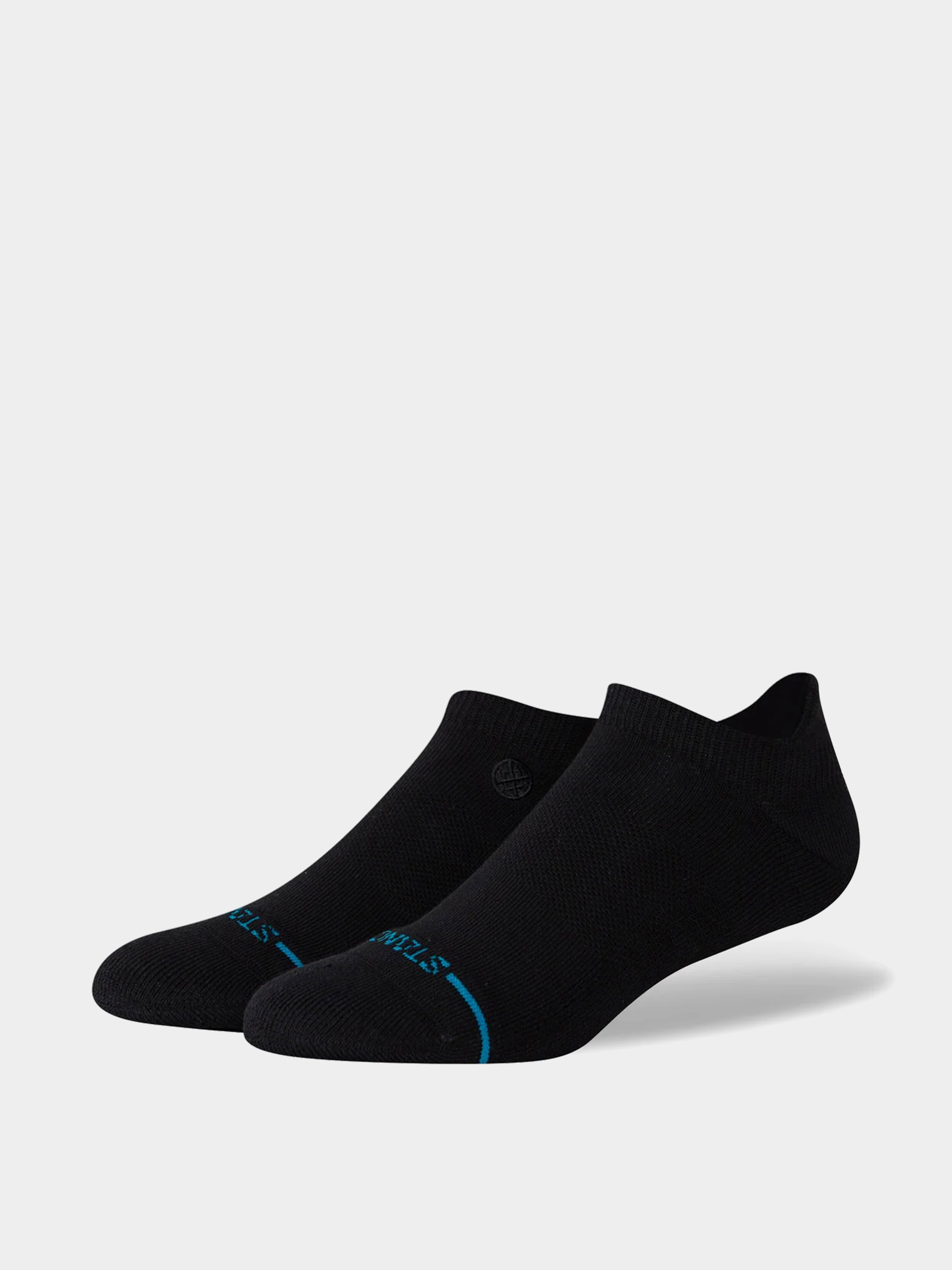 Ponožky Stance Icon Low Tab 3 Pack (black/black)